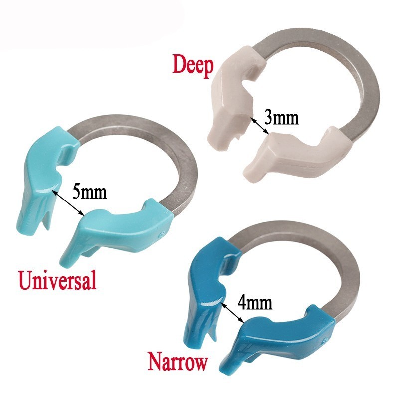 Dental Matrix Bands Ring Sectional Matrice Clamp 3 Type Fit Garrison Palodent V3