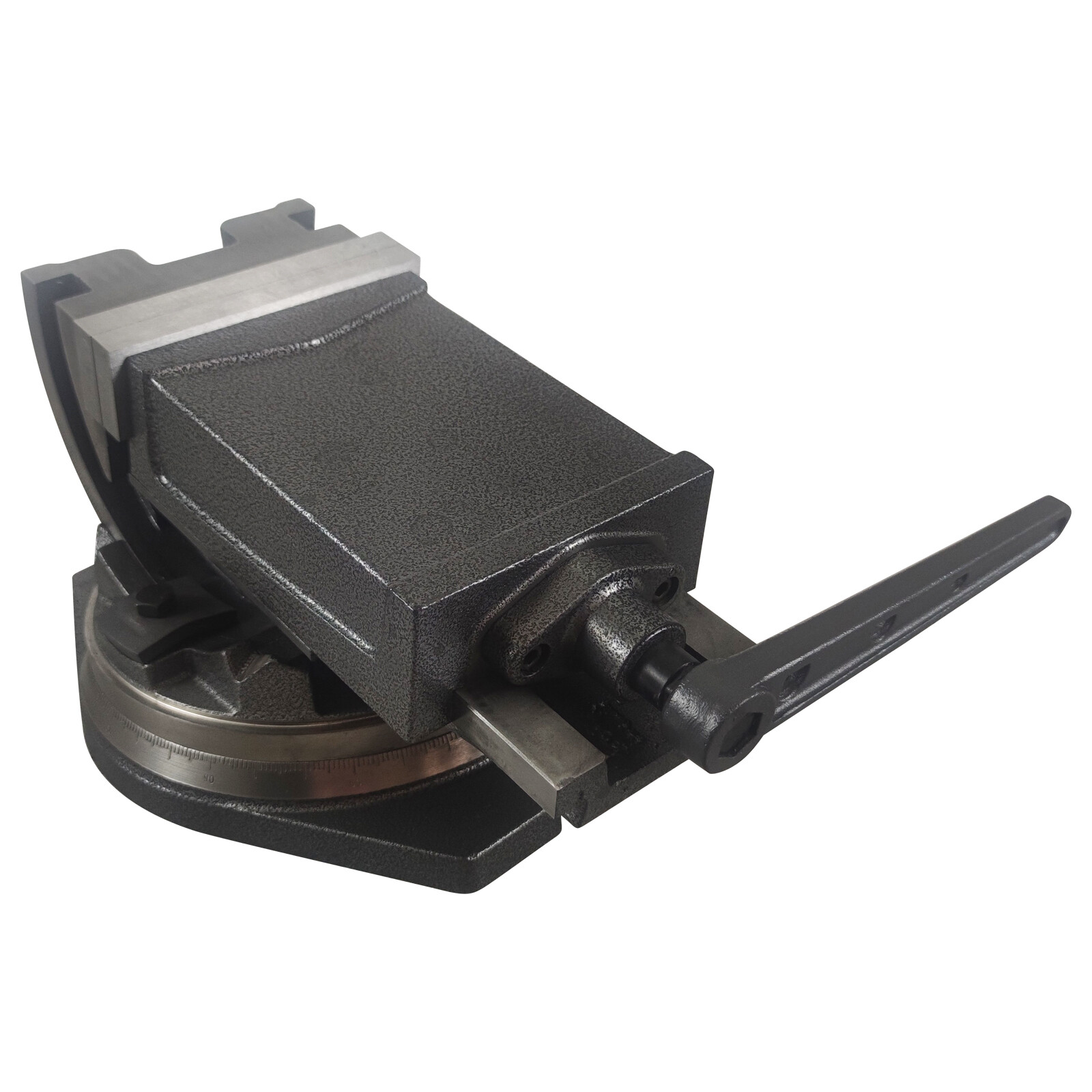 5 Inch Tilting and Swiveling Milling Bench Vice 0-90 Degrees Flat Vice