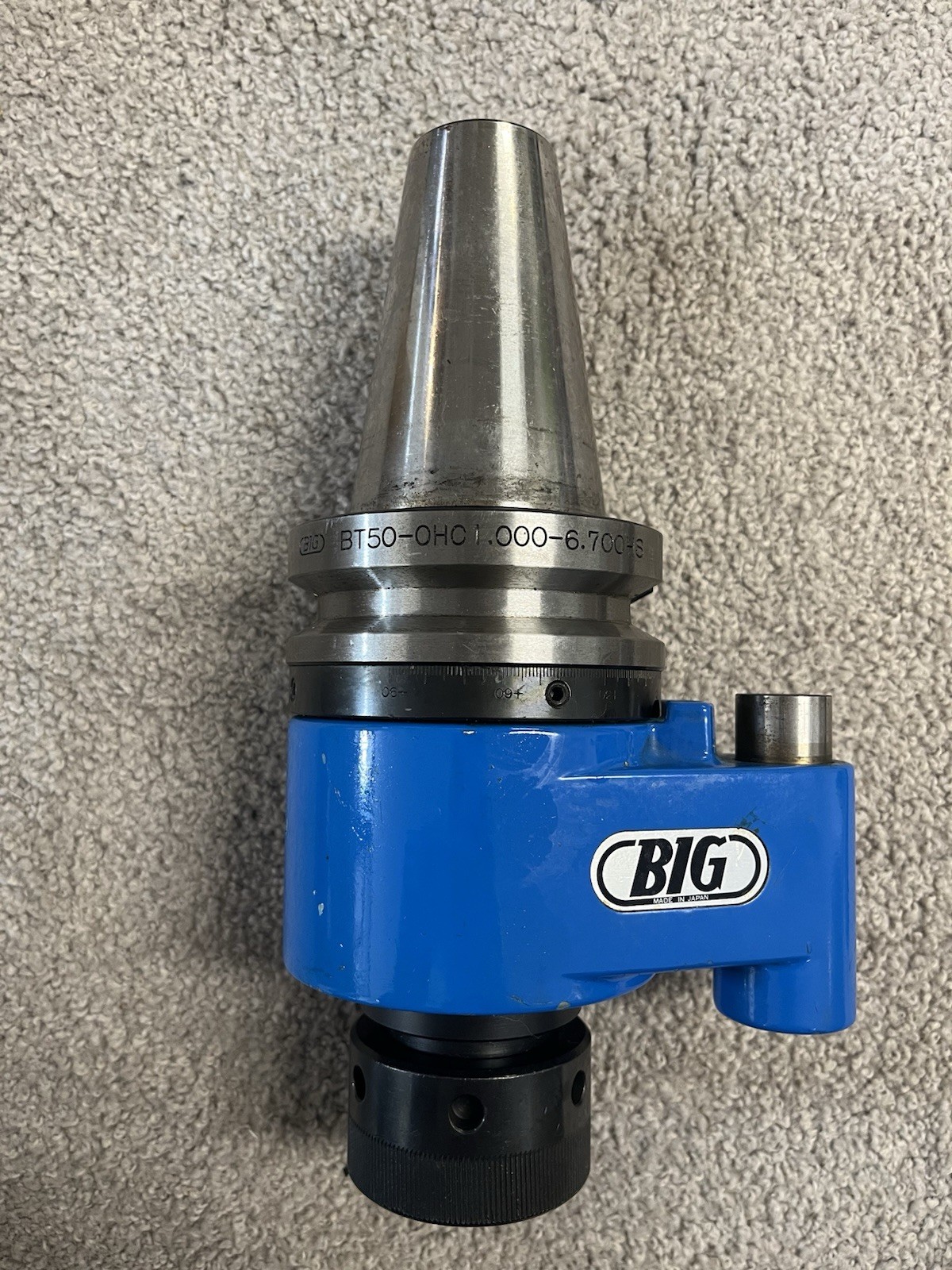 BIG BT50 OHC 1.000-6.700 TG100 Collet Chuck Oil Hole Holder