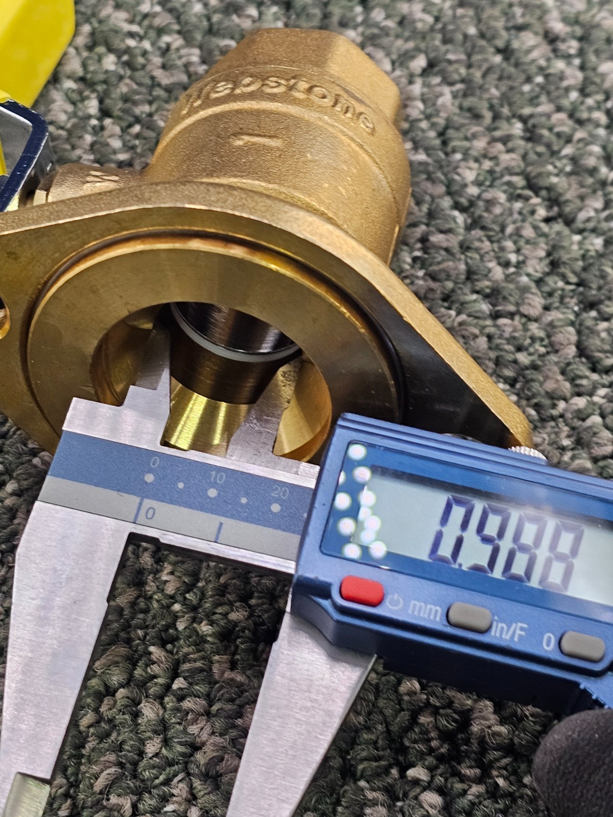 NIBCO WEBSTONE H-41404 1” ROTATING UNI-FLANGE BALL VALVE