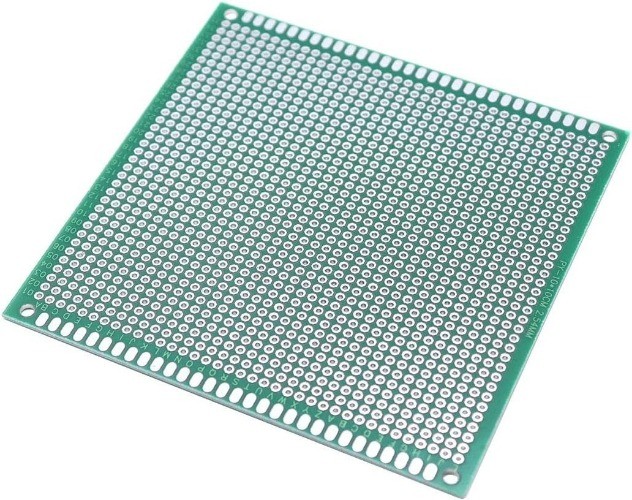 3Pcs 10x10cm Double Sided Prototype PCB Universal Printed Circui Size: 10x10cm