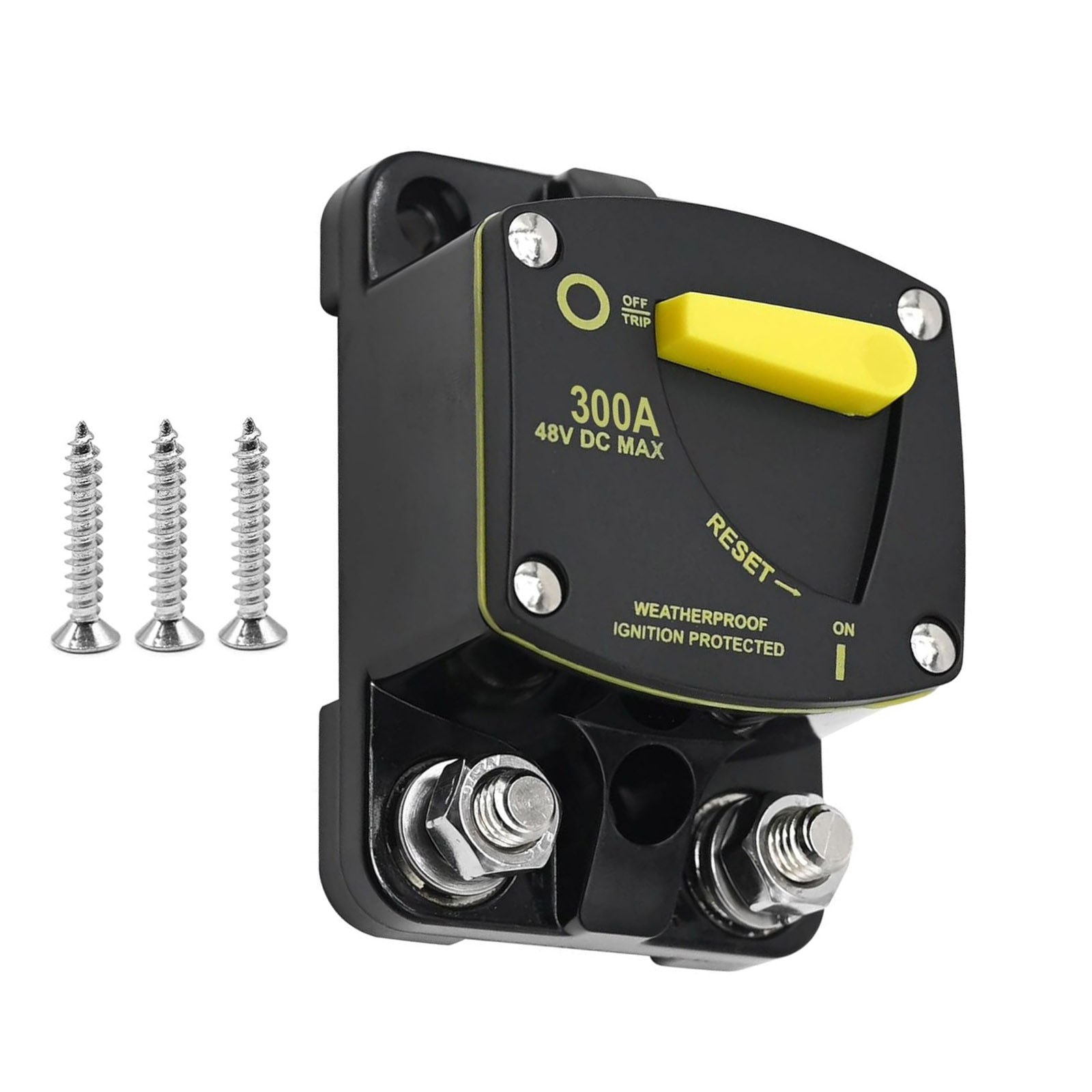 DC 12-48V 300 Amp Circuit Breaker For Overload And Short Circuit Protection