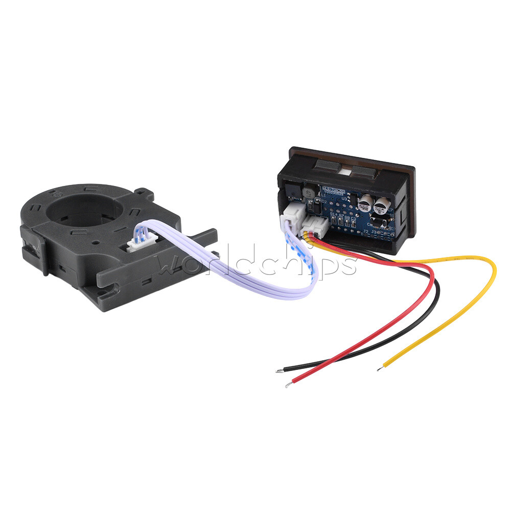 Hall Ammeter Voltmeter DC0-300V 0-400A Isolated Digital Current Voltage Meter