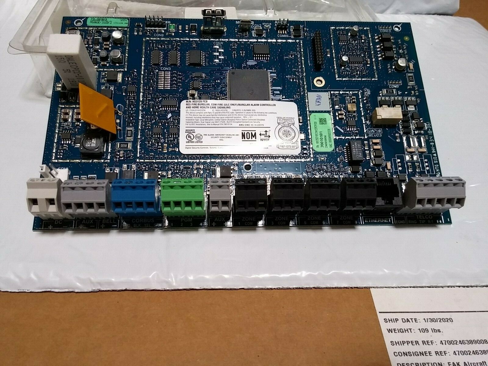 DSC HS3128 PCB Residential Burglar Alarm Controller