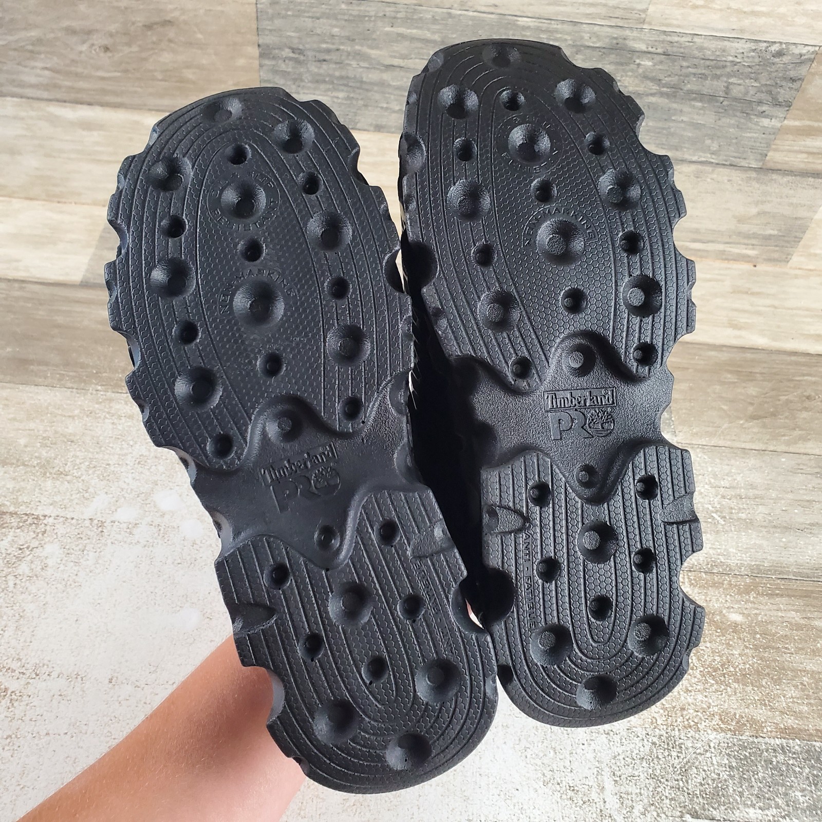 Timberland Pro Powertrain Sport Womens Work Shoes Sz 5.5 Black Alloy Toe Sneaker