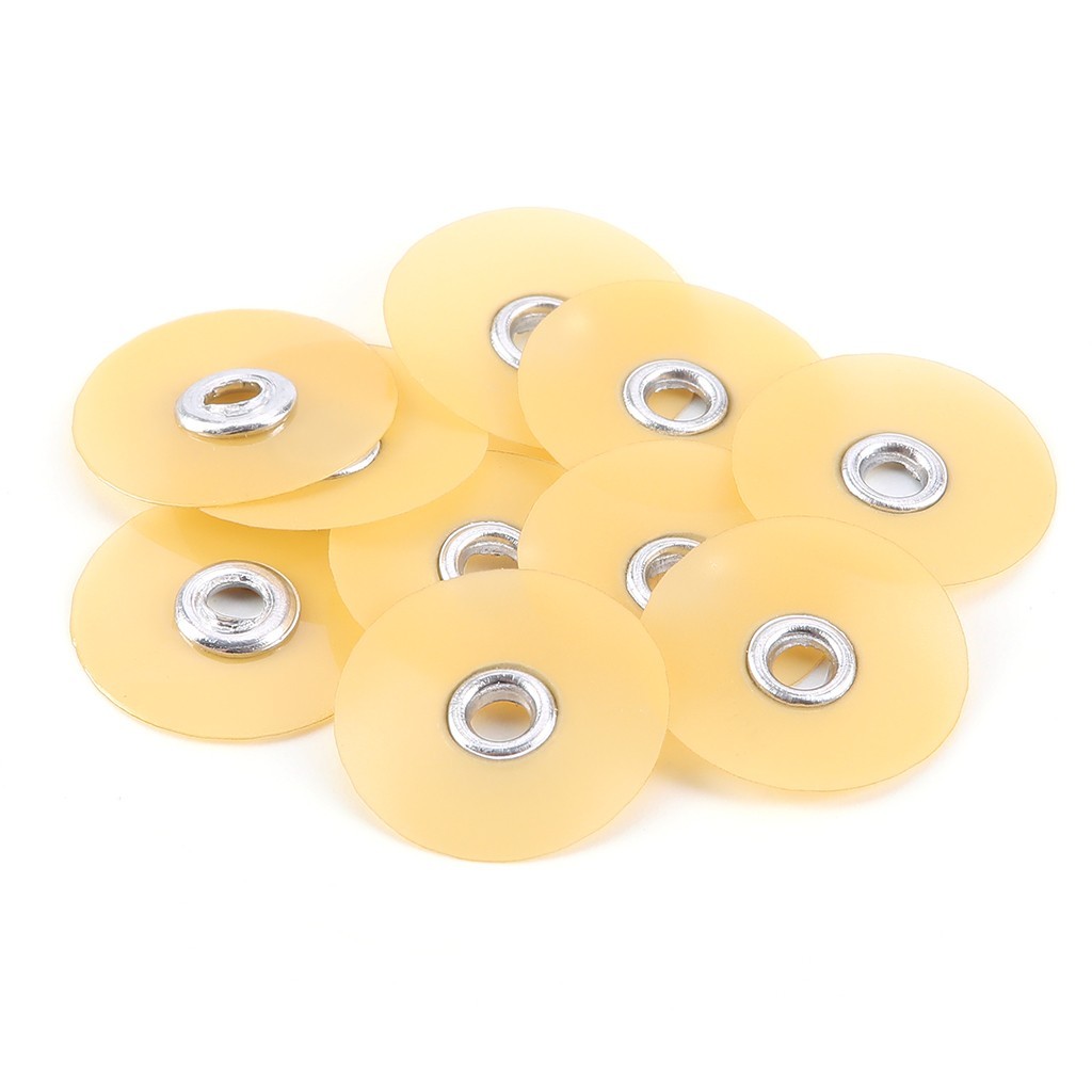 40PCS Dental Soflex Discs Composite Finishing Polishing Discs 12.7mm & mandrel