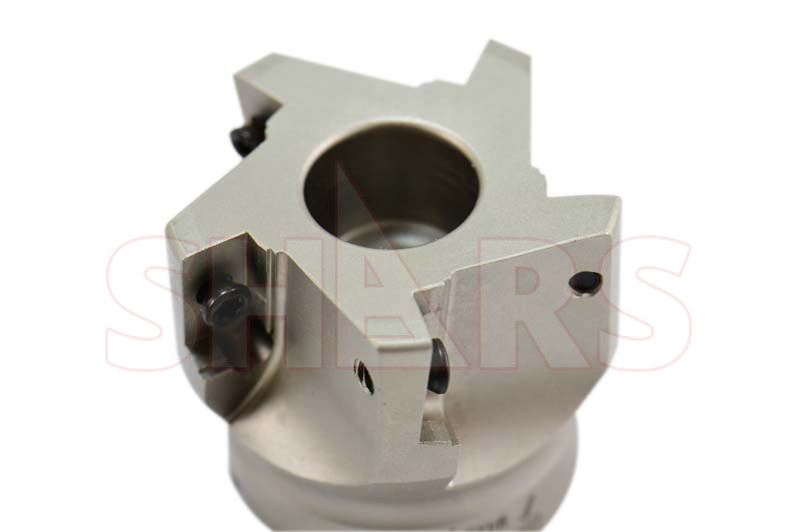 2″ 90° INDEXABLE FACE MILL CUTTER + 10PCS APKT 1604 INSERT NEW #[