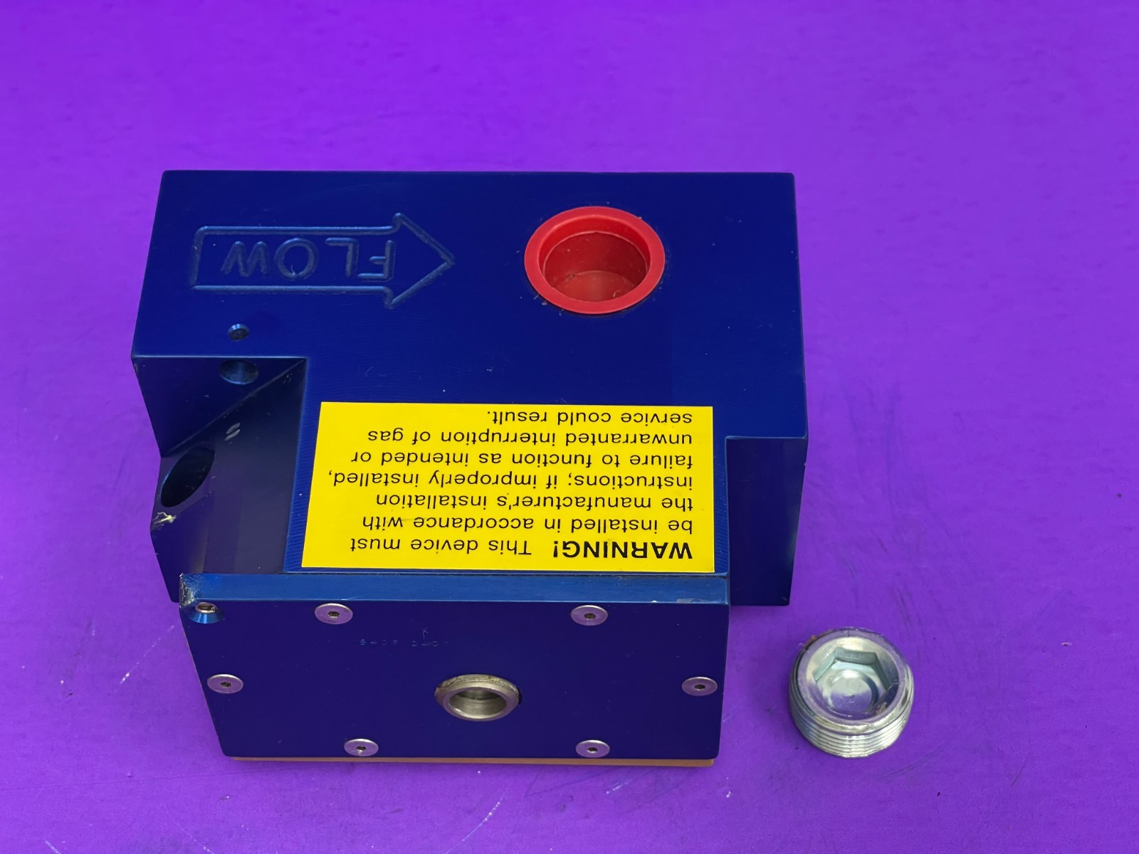 Seismic Safety Products Inc Earthquake Sensitive Gas Shut Off Valve Model G075BA