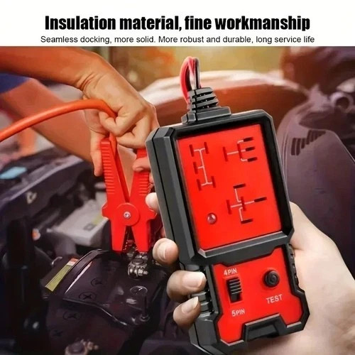 Newly-Arrived Handheld 12V Auto Relay Tester: 4 & 5 Pin Diagnostic Tool from USA