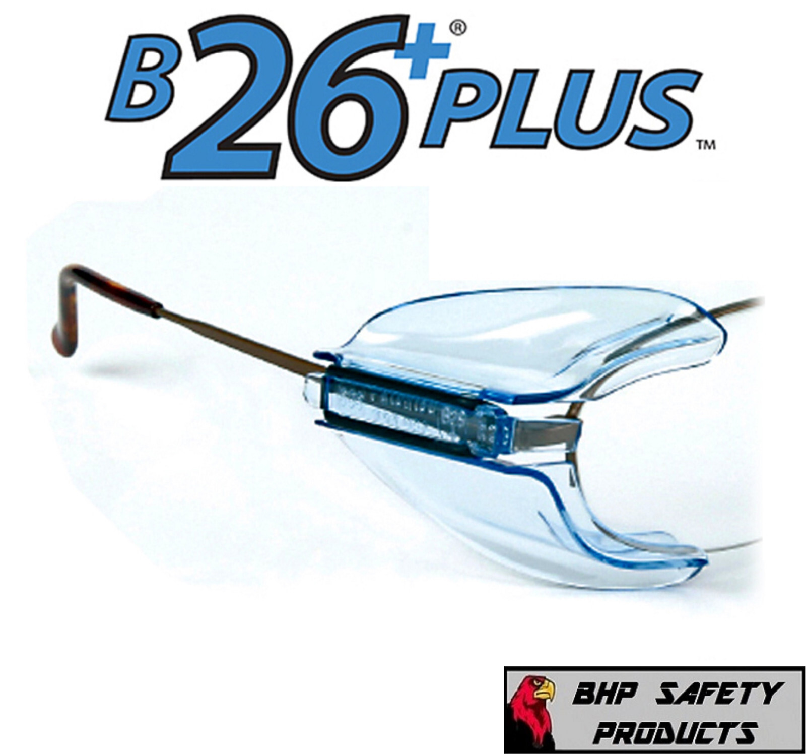 (10 PAIR B26+/10 PAIR B52+) COMPLIANCE PACK SAFETY SIDE SHIELDS FOR RX GLASSES