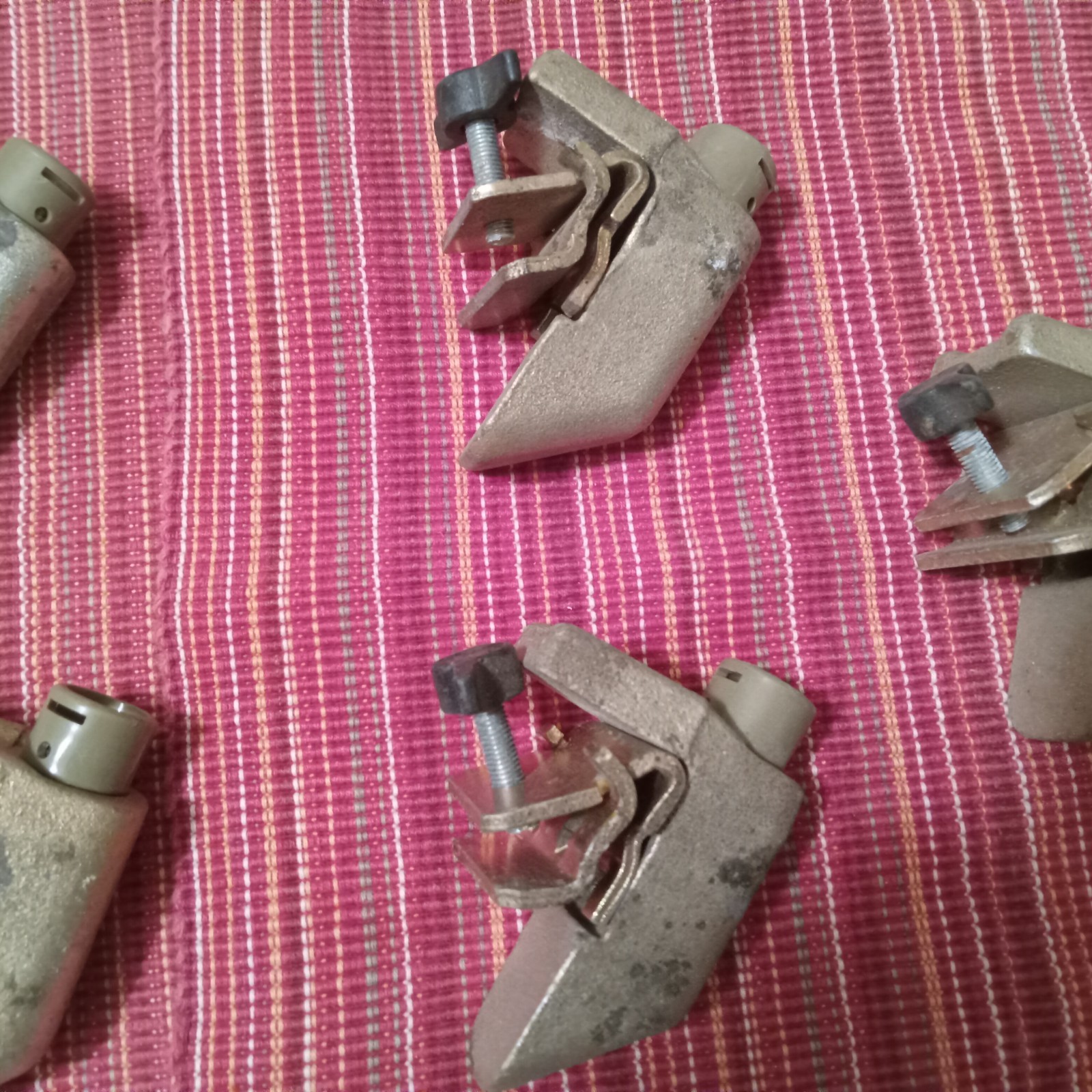 Inner-Tite Jiffy Lock Clamps Lot Of 7 Used