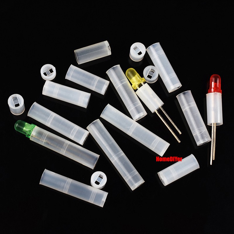 3mm LED Spacer Nylon Plastic Pillar Standoff PCB Board Mount Support 4*2mm-20mm