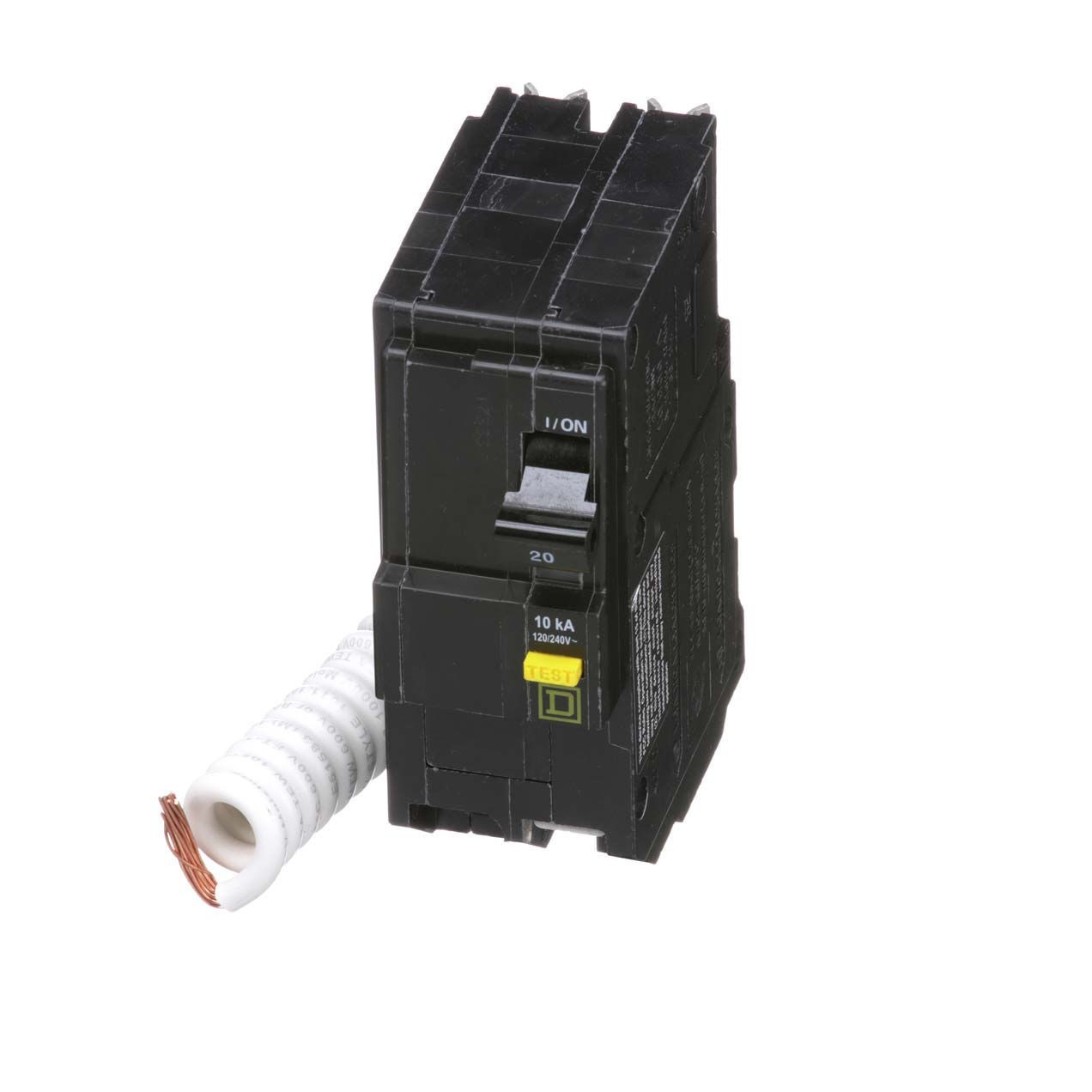 QO 20-Amp 2-Pole GFCI Breaker (QO220GFIC)