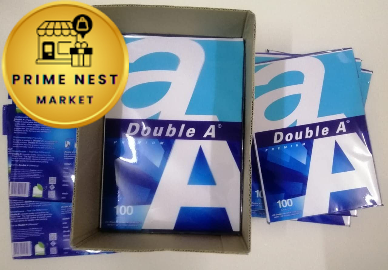 A4 Size Premium Printer Paper – Great for Printing 100 Sheets – 21 lb, White
