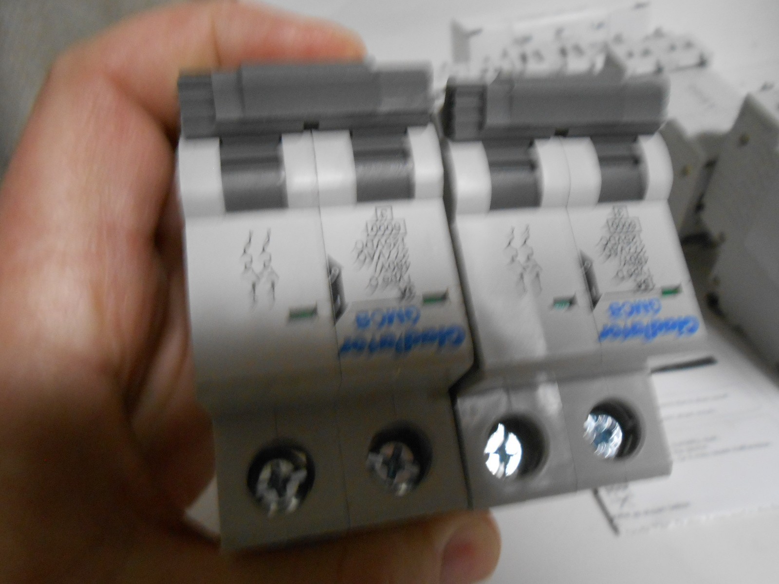 Gladiator GMCB Rail Mount Circuit Breaker 2A 3A 5A 8A 15A & 20A Lot of 8