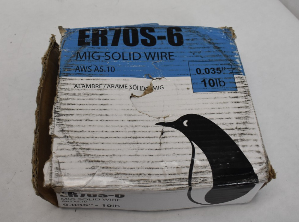 PGN Solid MIG Welding Wire ER70S-6 .035″ x 10lb Spool Mild Steel AWS A5.10
