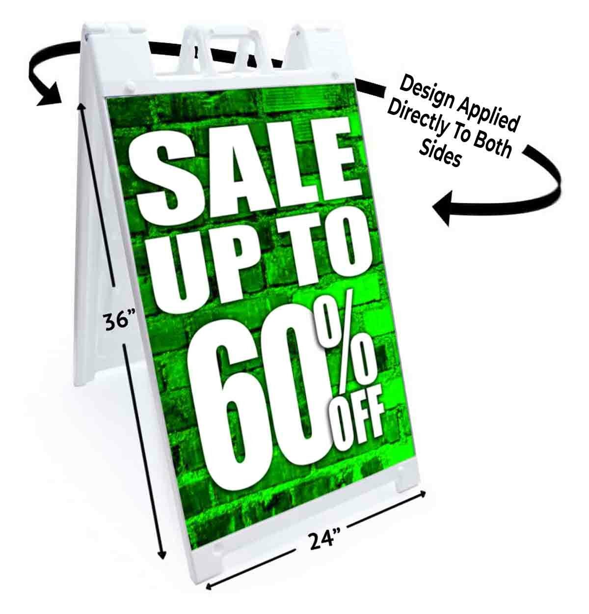 Sale Up To 60% Off Signicade 24×36 A Frame Sidewalk Sign Double Sided
