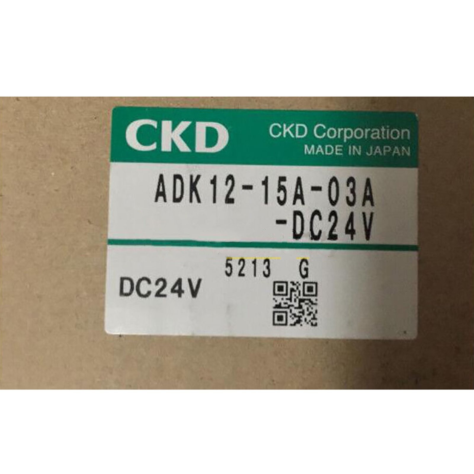 NEW 1PC For CKD ADK12-15A-03A-DC24V ADK12-15A-03A DC24V solenoid valve