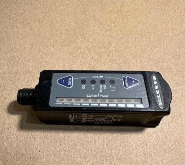 Banner Engineering R55FPGQ Fiber Optic Registration Mark Sensor 58023 (NNB)