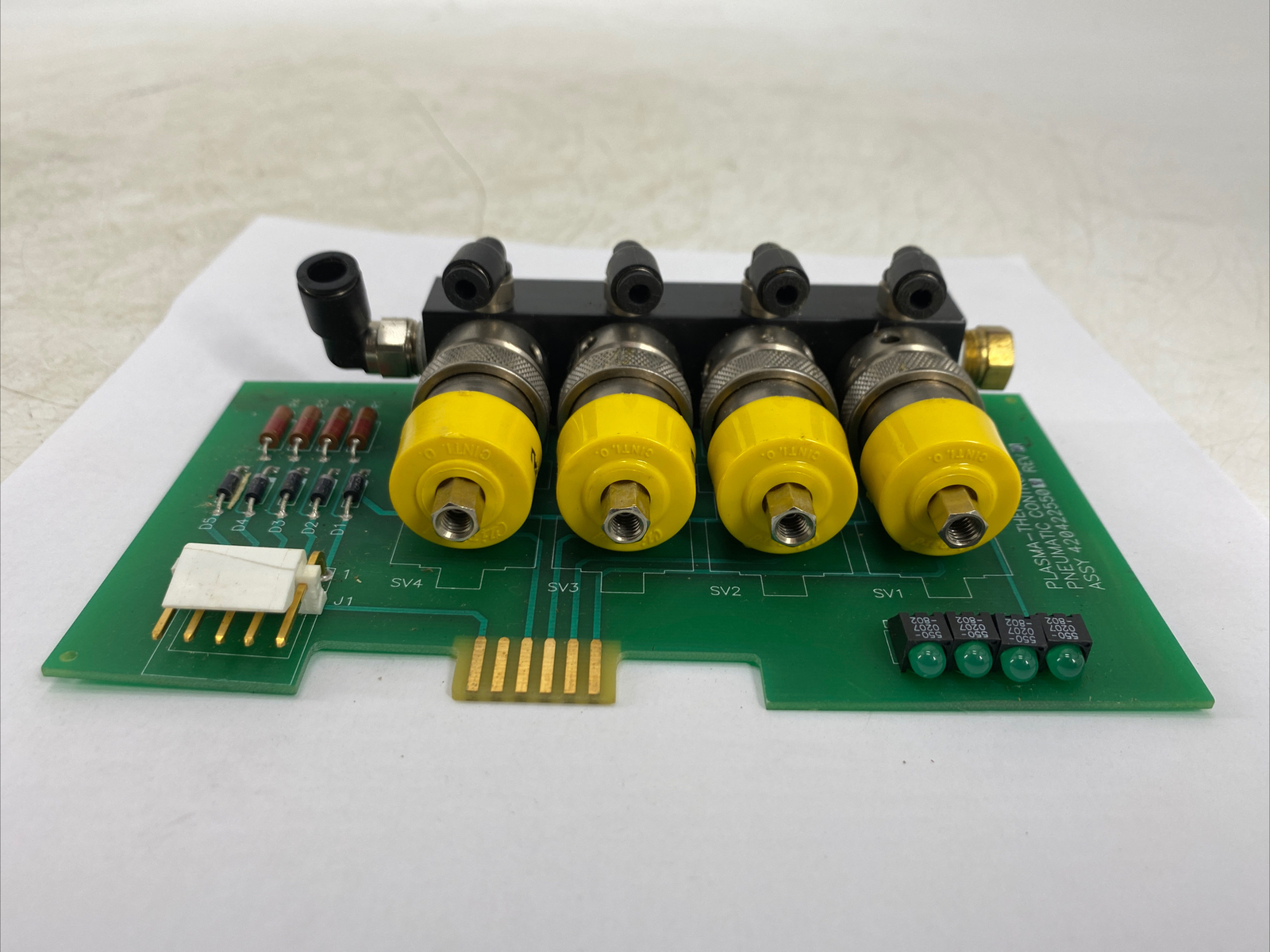 Plasma-Therm 4204224401 Pneumatic Control PCB Assy 4204225508 Rev M