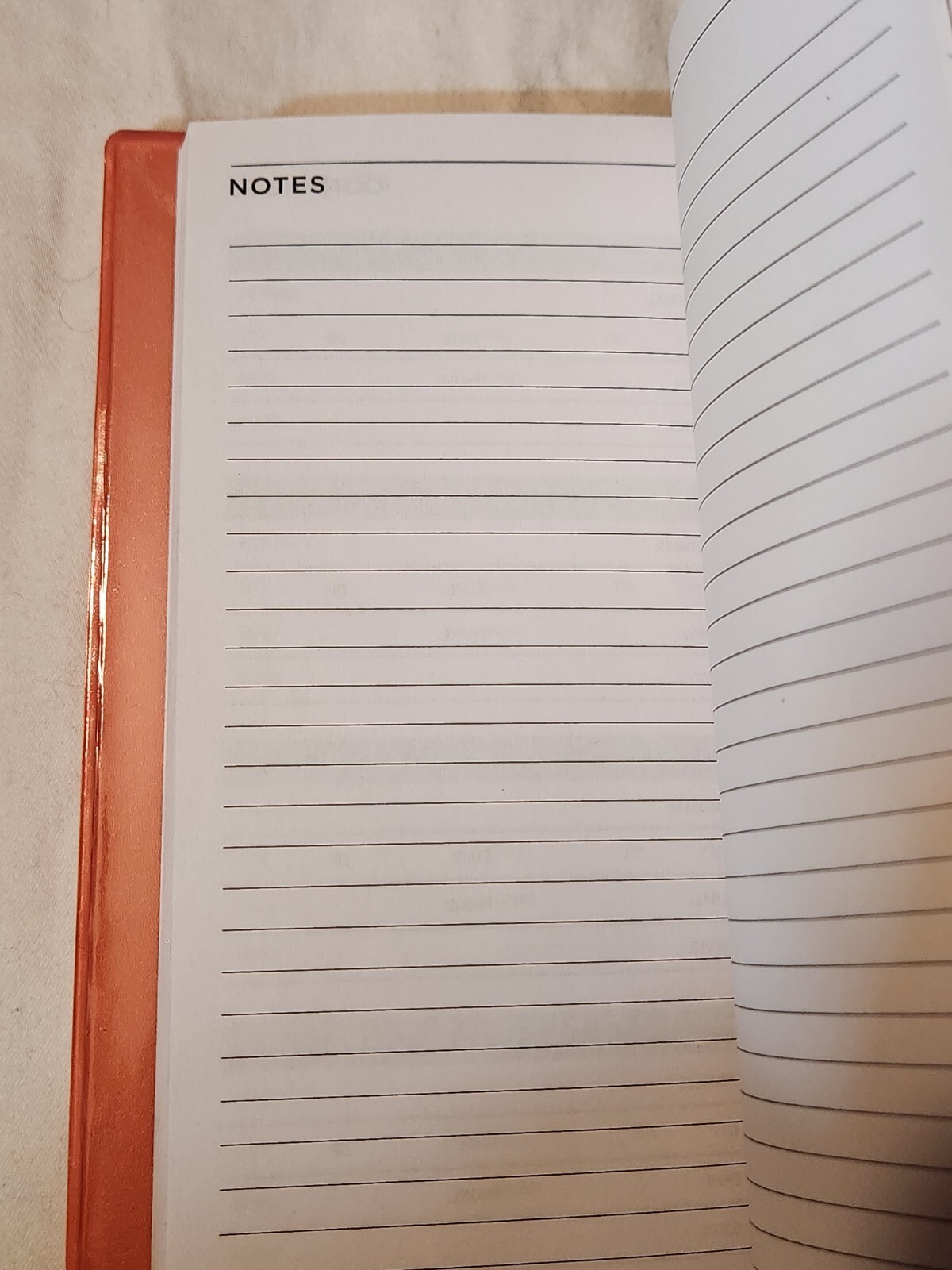 NEW 2025 Pocket Calendar – 2025 Pocket Planner from 01/25 to 01/26 – Peach