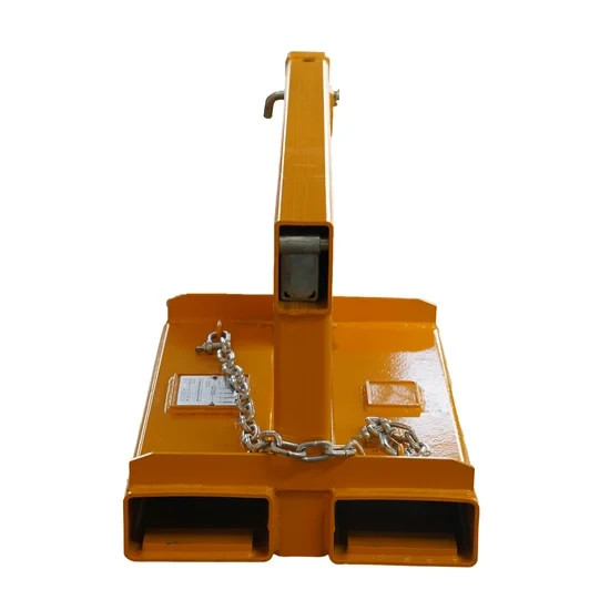 5500 lb Forklift Jib Boom Crane–78″ Extended Reach, Heavy Duty for Pallet Forks