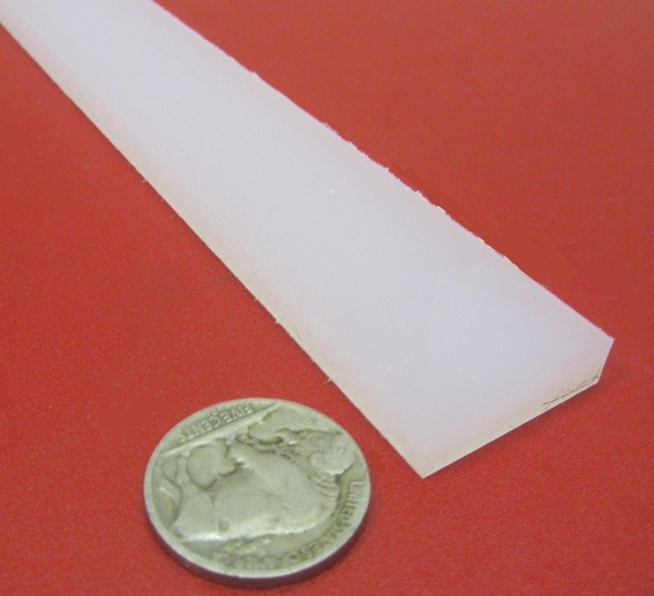 Polypropylene Bar 1/4″ (.250″) Thick x 1.0″ Wide x 48″ Long, 8 pcs, 32 feet