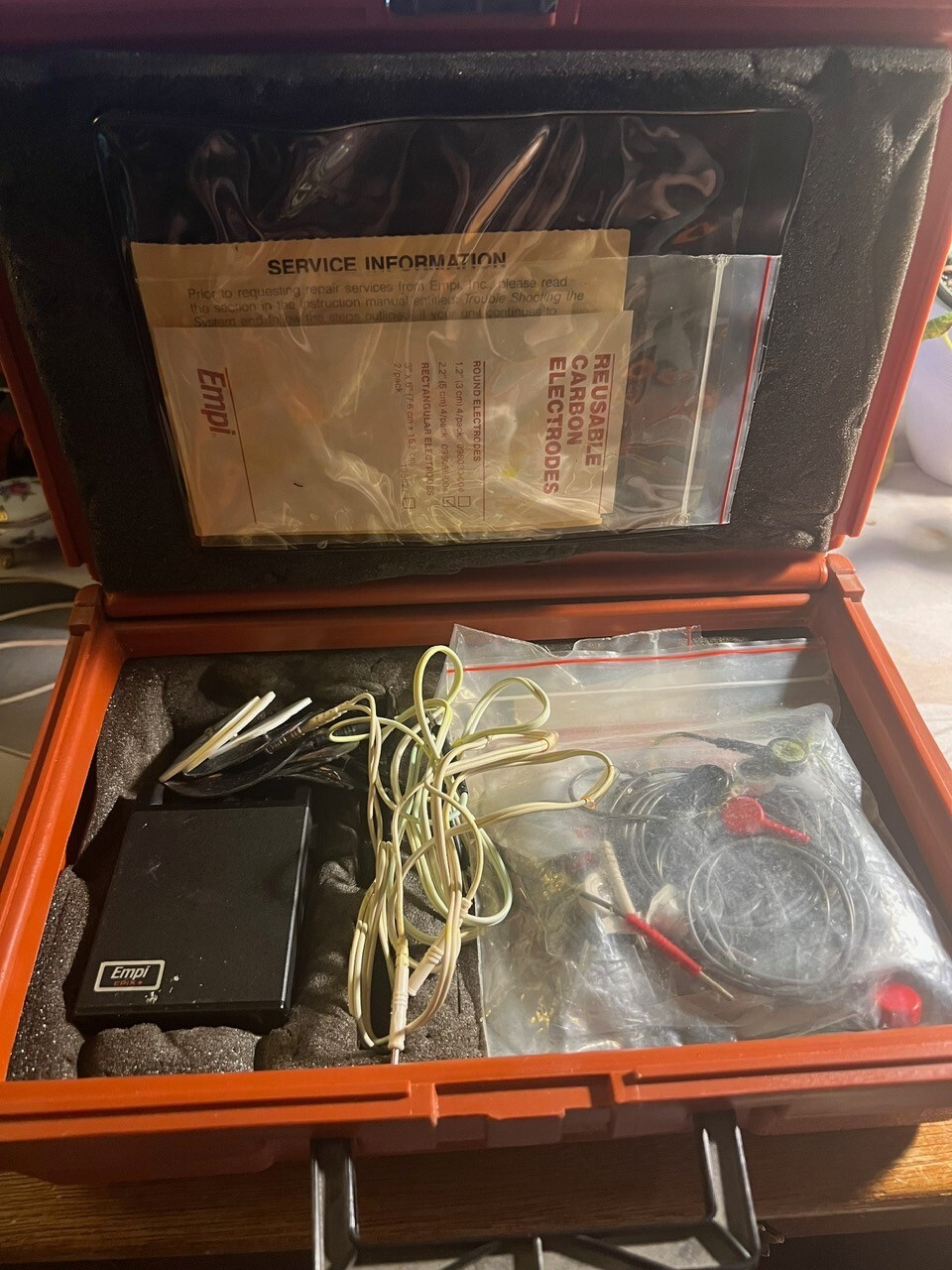 Empi Epix + 982H TENS_Pain Relief_Nerve Stimulator_w/ Case & Other Accessories