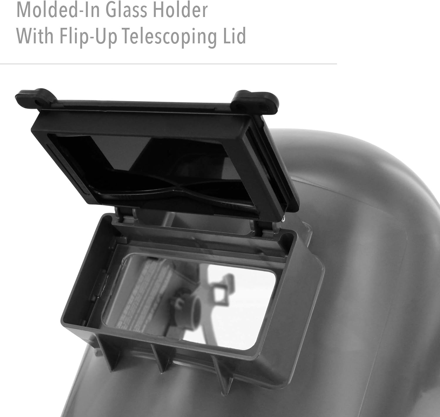 Fibre-Metal by Honeywell Tigerhood Classic Thermoplastic Welding Helmet, Gray (9
