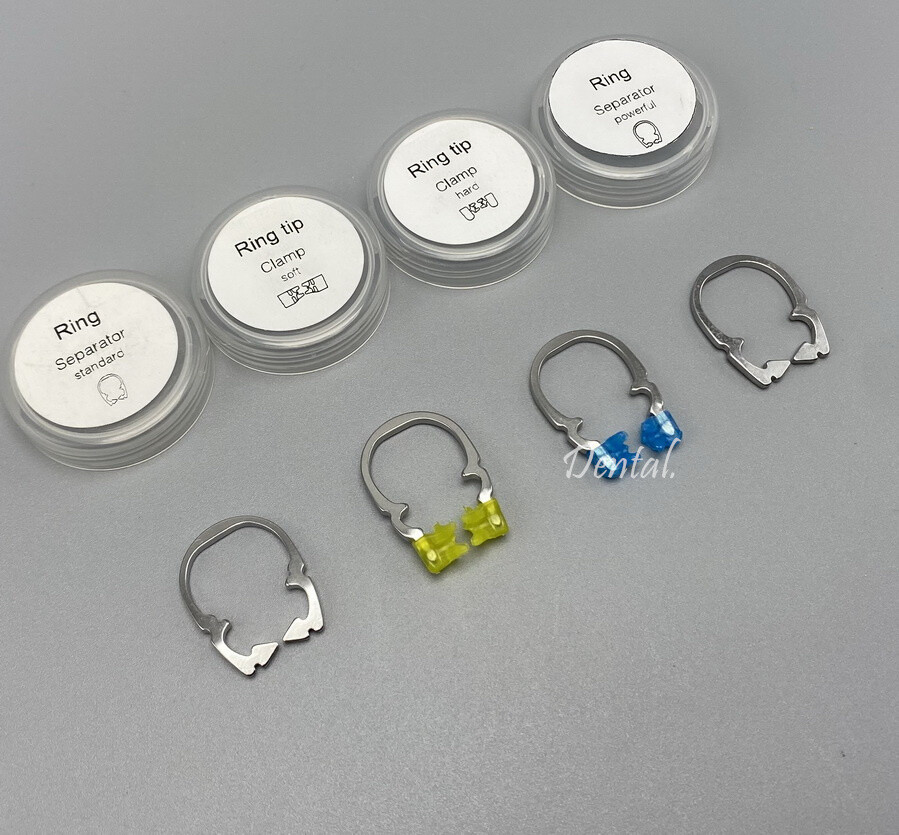 Dental Sectional Contoured Matrix Ring Clamp Clips Standard Power Separator Ring