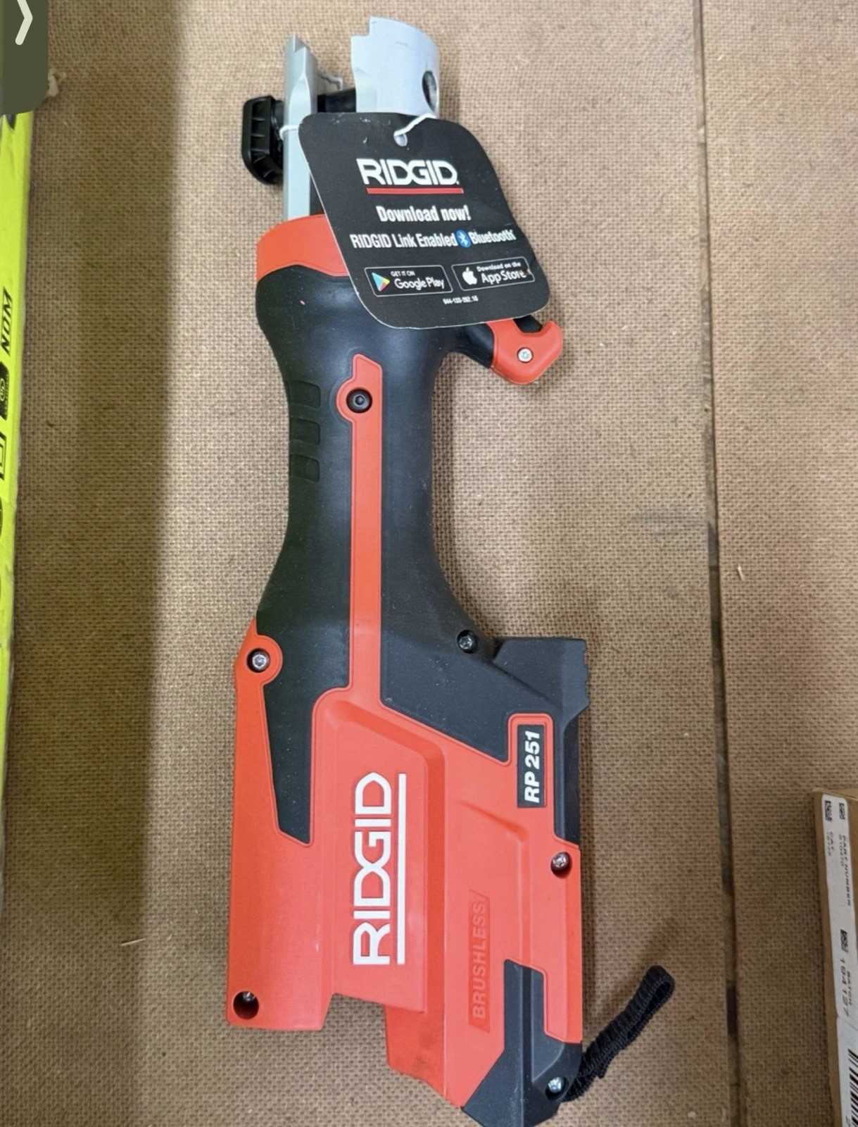 RIDGID RP251 PRESSTOOL KIT W/ 1/2 3/4 1”1-1/4 IN JAWS