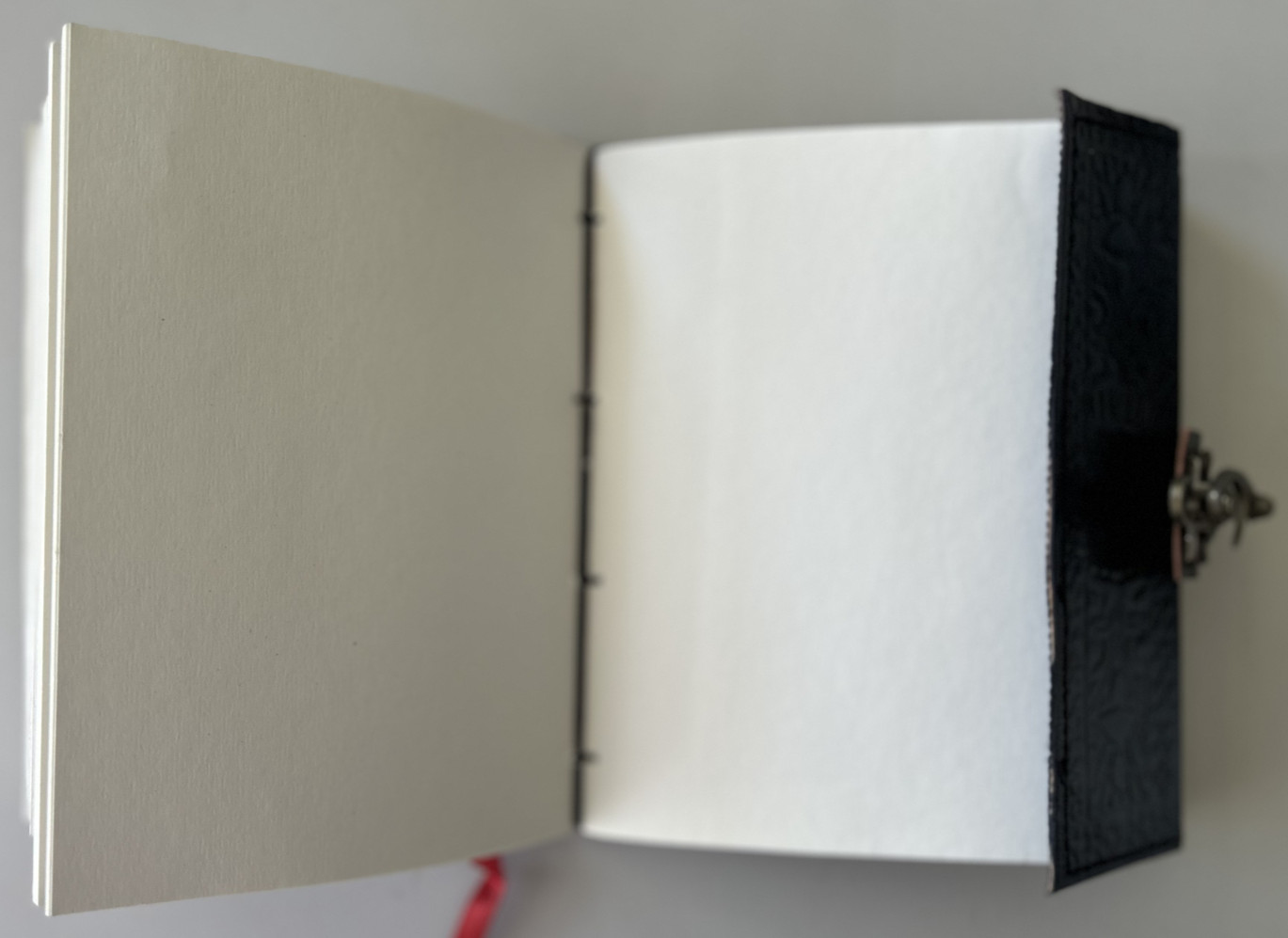 Handmade Genuine Leather Bound Journal Lapis Stone Matt Paper 110 Page 2-Pack