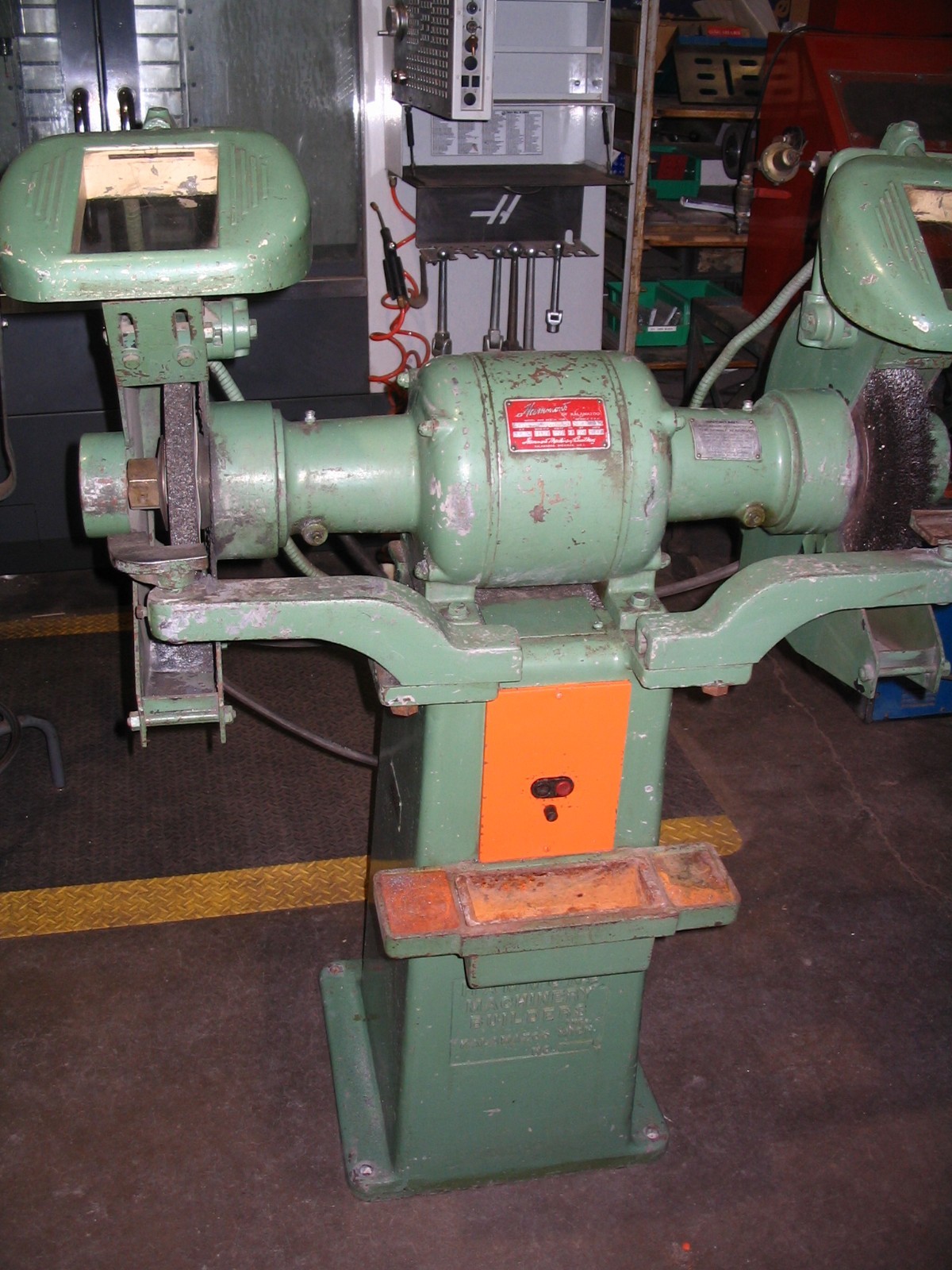Hammond Double End Pedestal Grinder