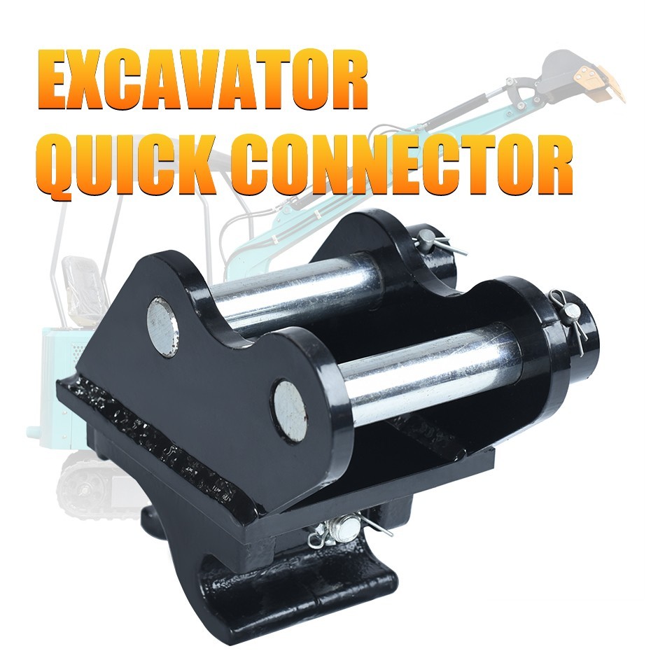 Quick Connect Hitch for 0.8-3T Mini Digger Mechanical Quick Change Coupler