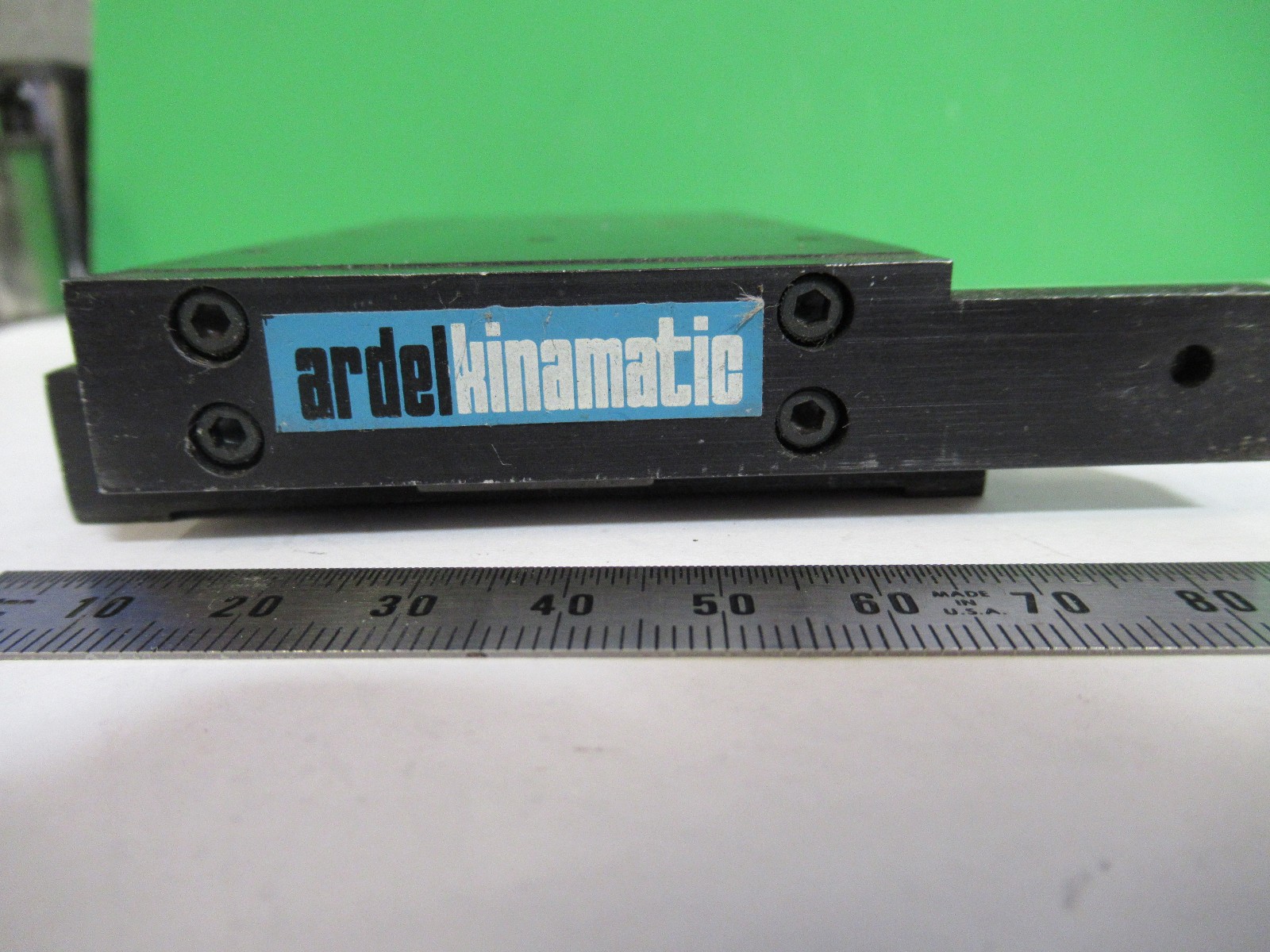 ARDEL KINAMATIC POSITIONING SYSTEMS LINEAR SLIDE AS PICTURED T5-A-60
