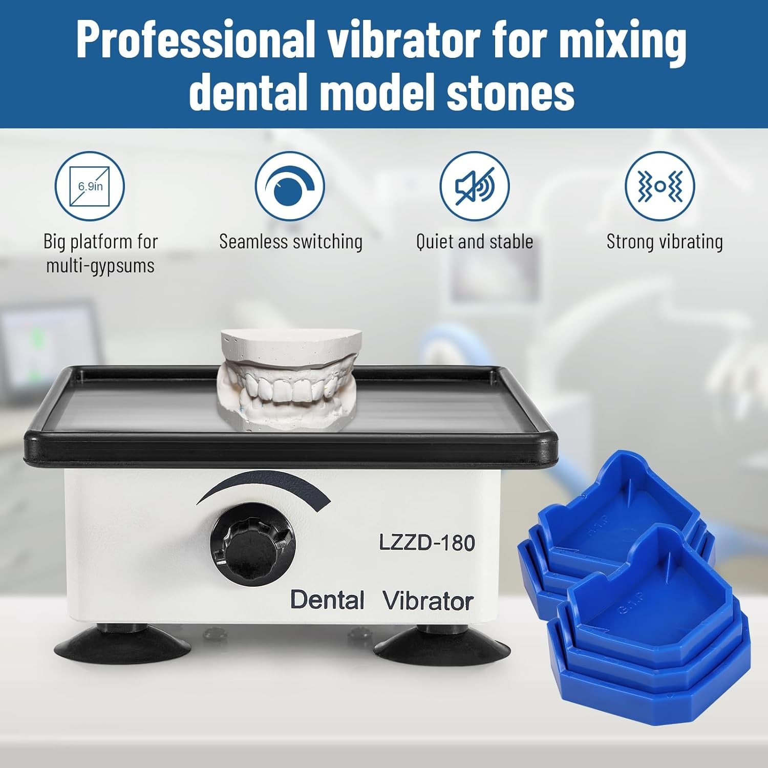 Lab Vibrator Shaker Vortex Mixer Lab Mixer Orbital Shaker Vibrating Table 150W