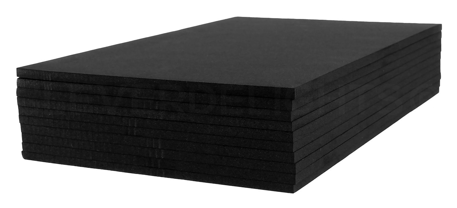 10 PCS Black Extra Thick Craft Foam Sheets 1/4 Inch 6mm Size 8×12 Inch