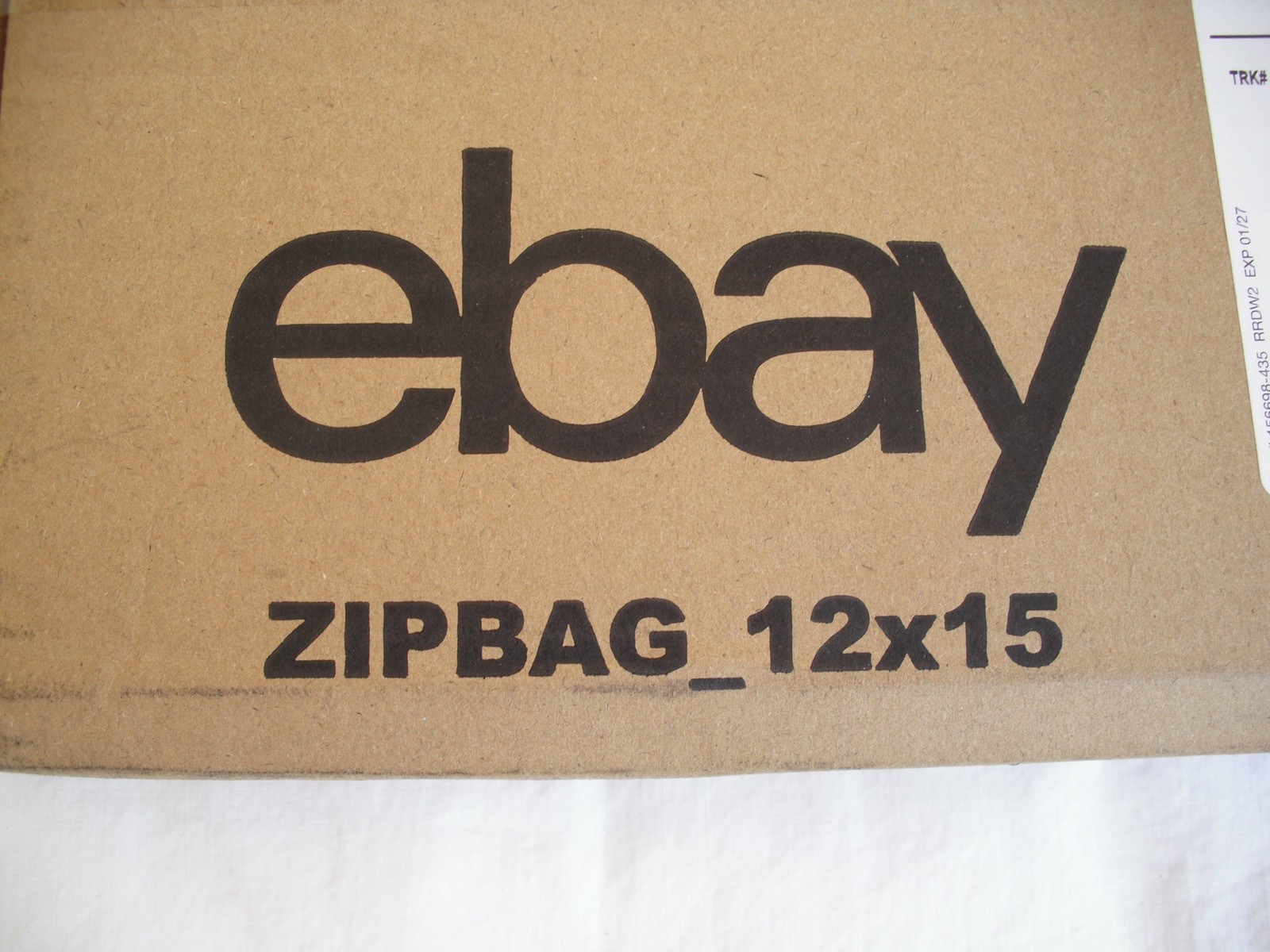 Lot of 50 Frosted Zipper Clothing Bag, Mailing Shipping, 12″ x 15″