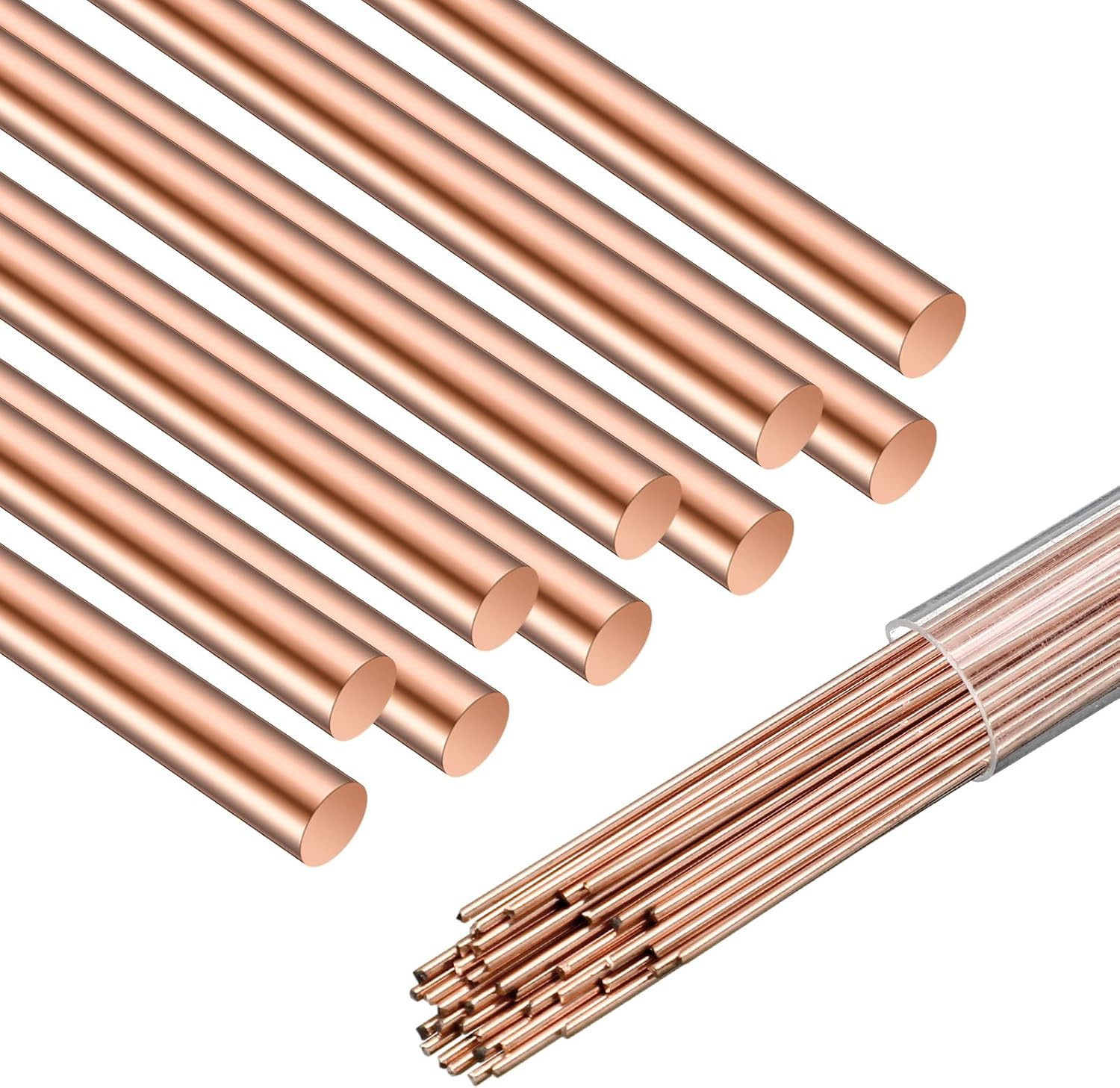 20 Sticks 15% Silver Brazing Rods Aws Bcup 5 Solder Phos Copper Brazing Alloys