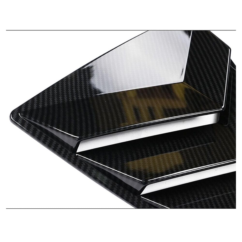 Toyota Corolla 2020-2021 Window Louver Visors 4pc Carbon Fiber 224-0445