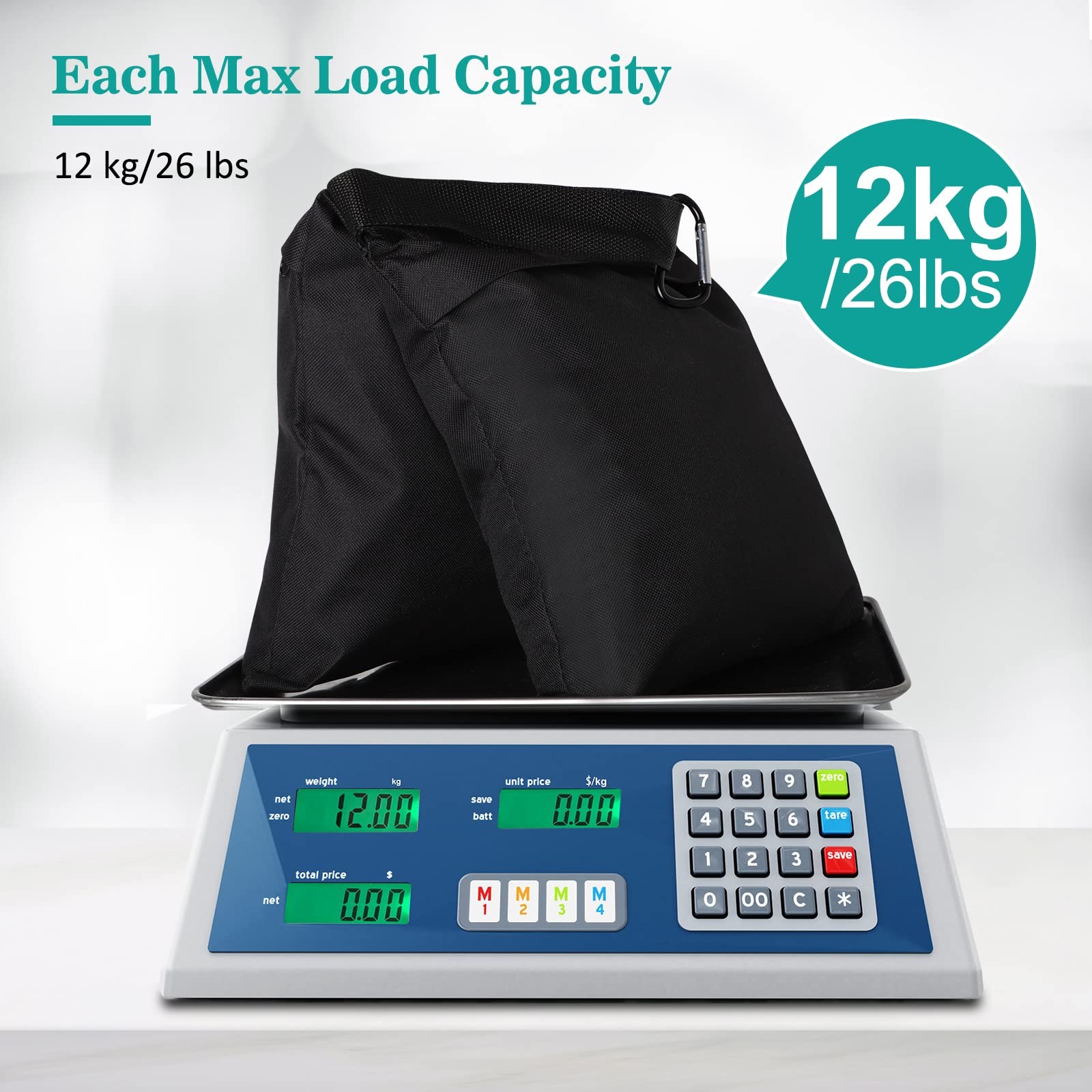 Aimosen 4 Packs Sandbags Weight Bags for Light Stand Photography Video Equipm…