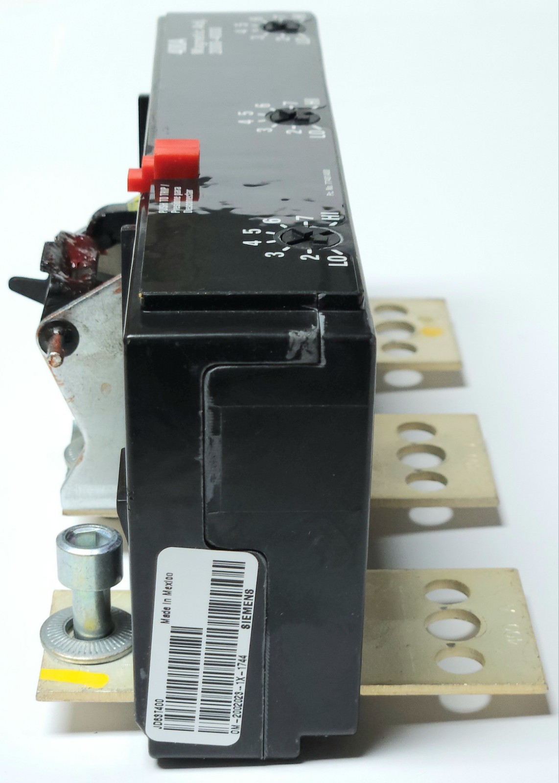 SIEMENS JD63T400 3 Pole 400 AMP Type JD LD SENTRON Breaker TRIP Unit JD6-A