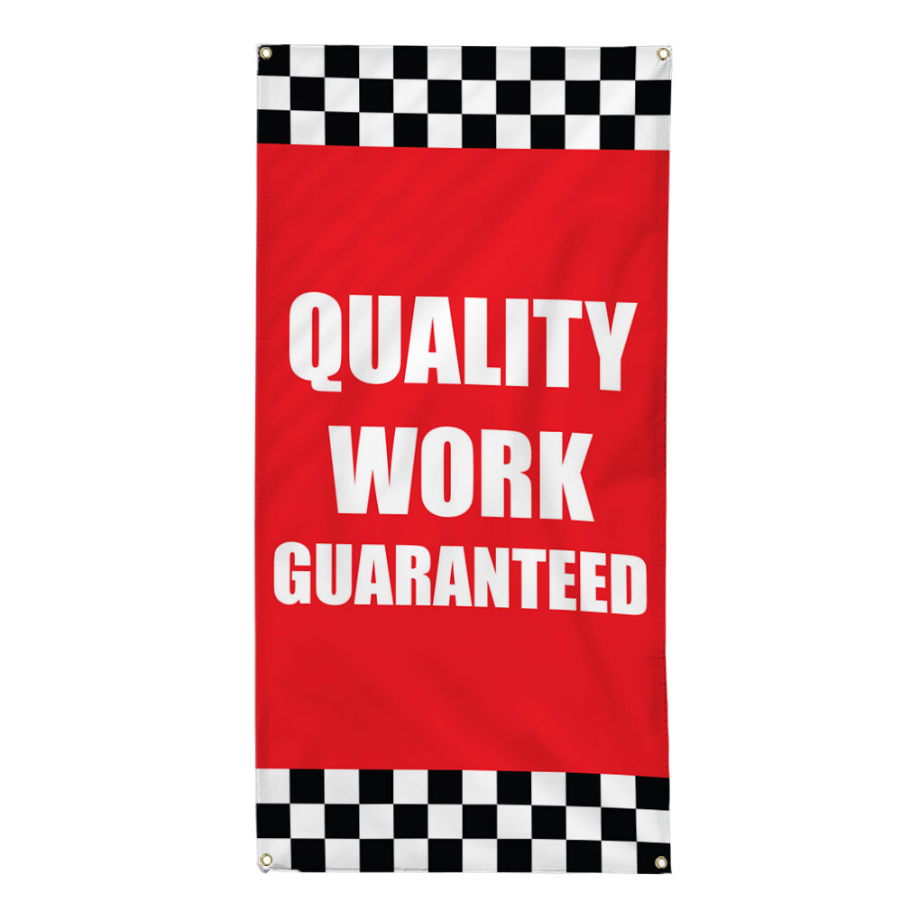 Vertical Vinyl Banner Multiple Sizes Business Weatherproof Industrial Yard Signs