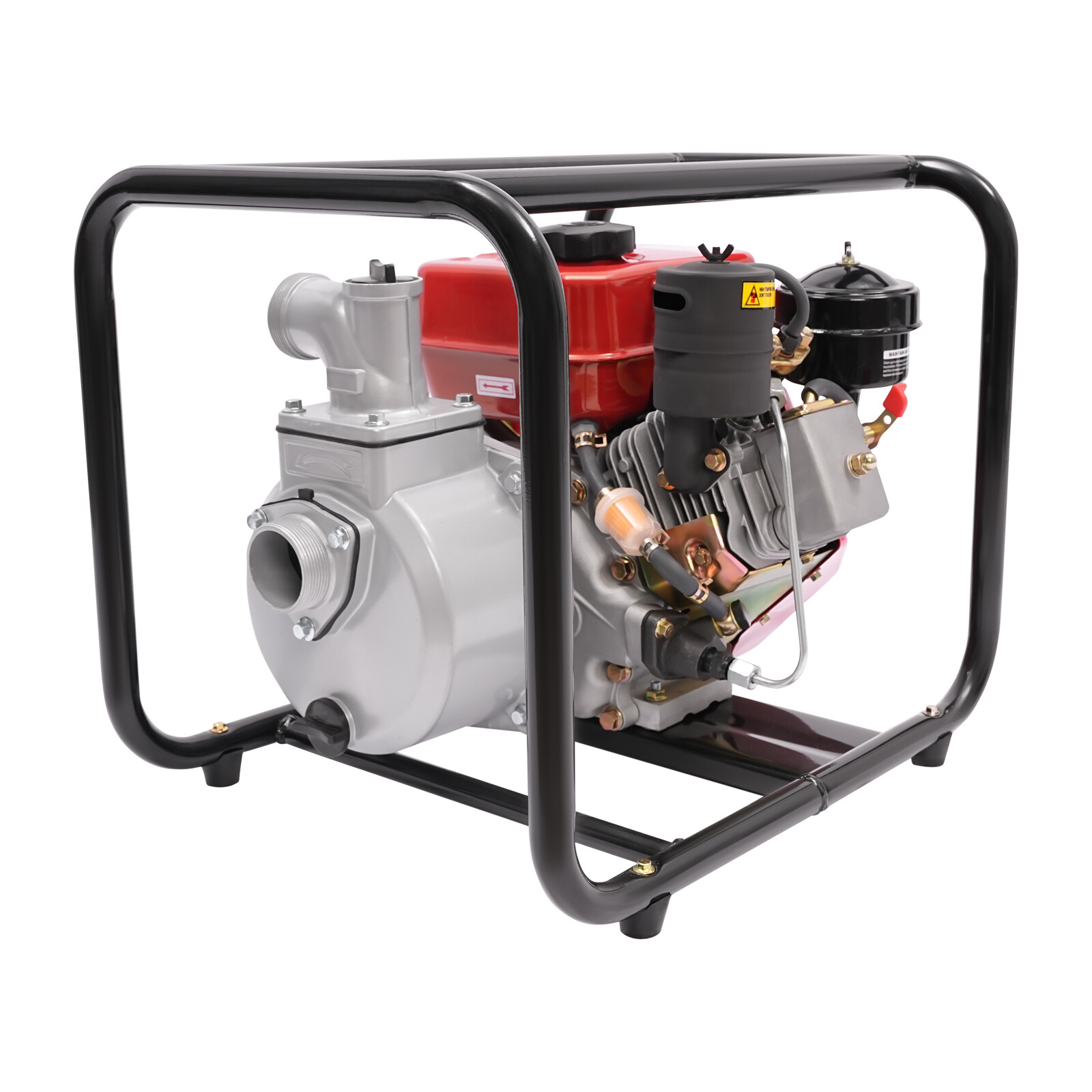 196CC 4-Strok Diesel Water Pump 2.3 kW Air Cooling Water Transfer Pump Modern