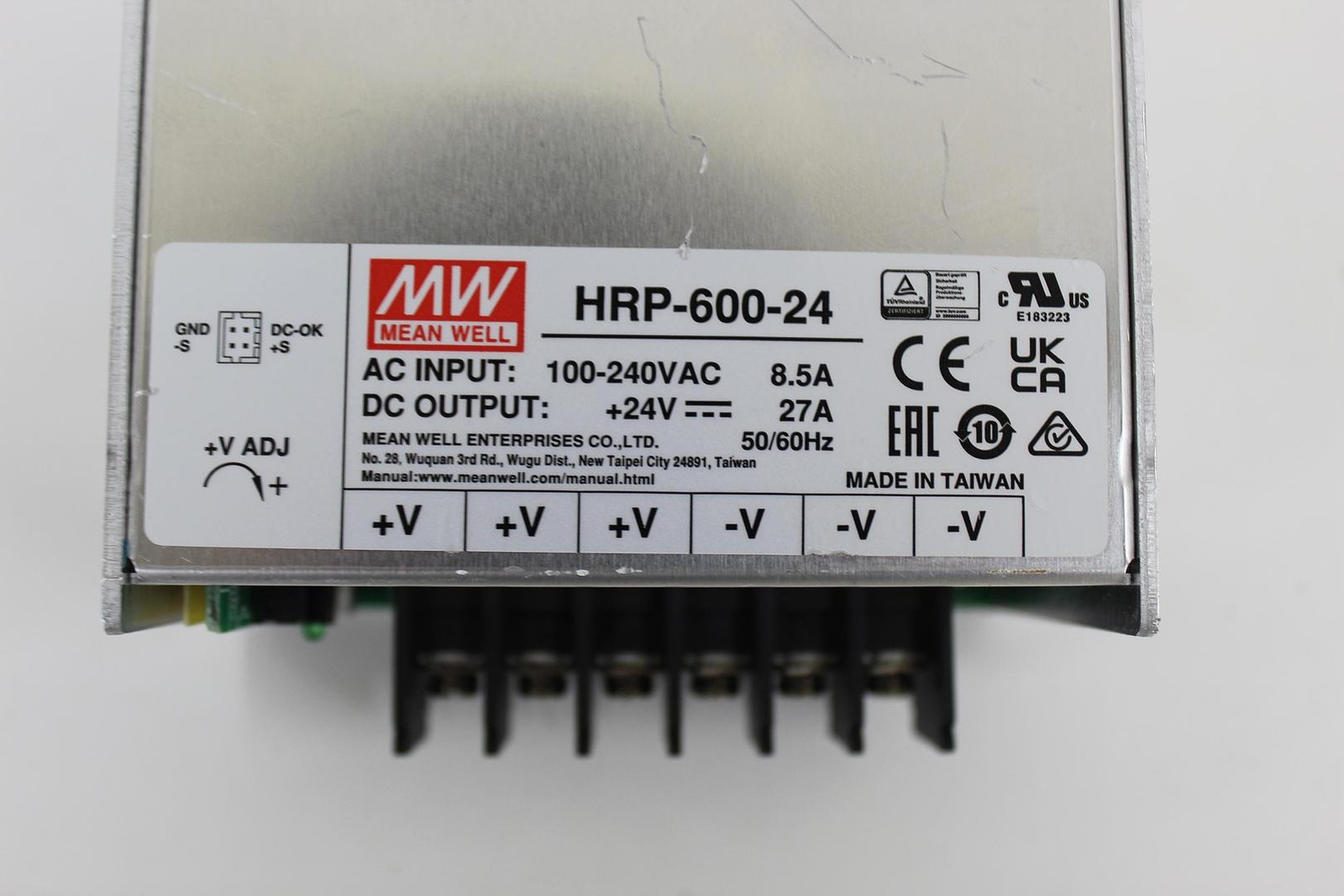 Mean Well HRP-600-24 24V 27A Power Supply