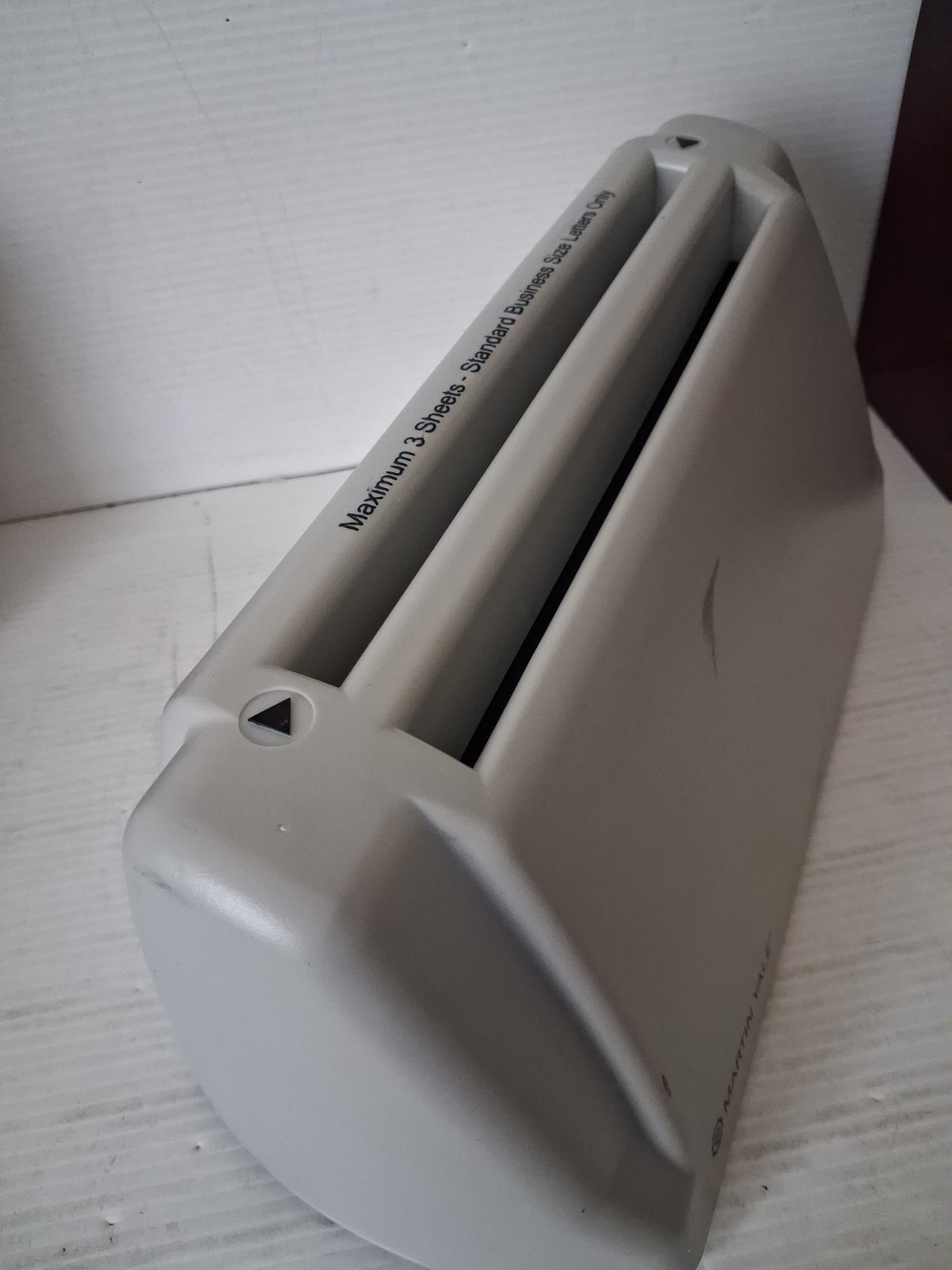 Martin Yale P6200 Electronic Desktop Paper Letter Folder NO AC power adapter