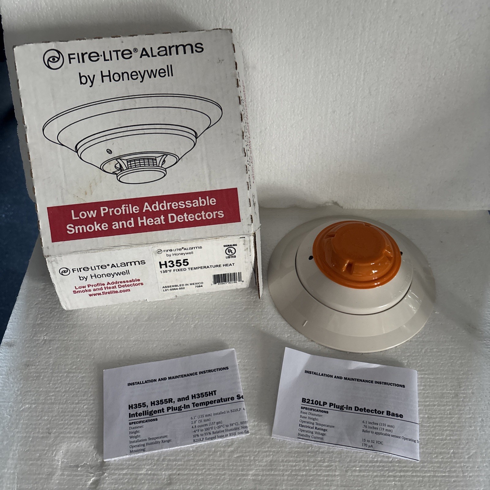NEW FIRELITE HONEYWELL H355 INTELLIGENT THERMAL SENSOR Fast FREE SHIPPING!