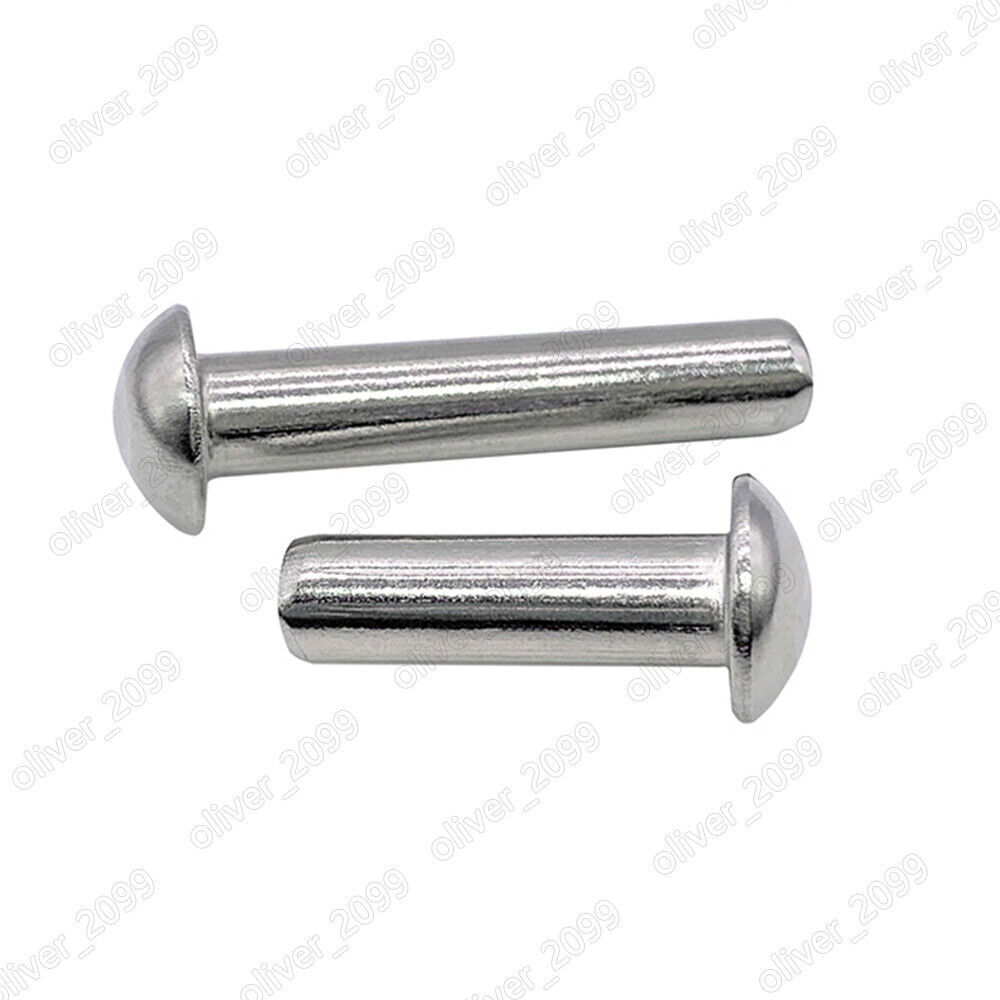304 Stainless Steel DIN660 Round Head Rivets M3 M4 M5 M6