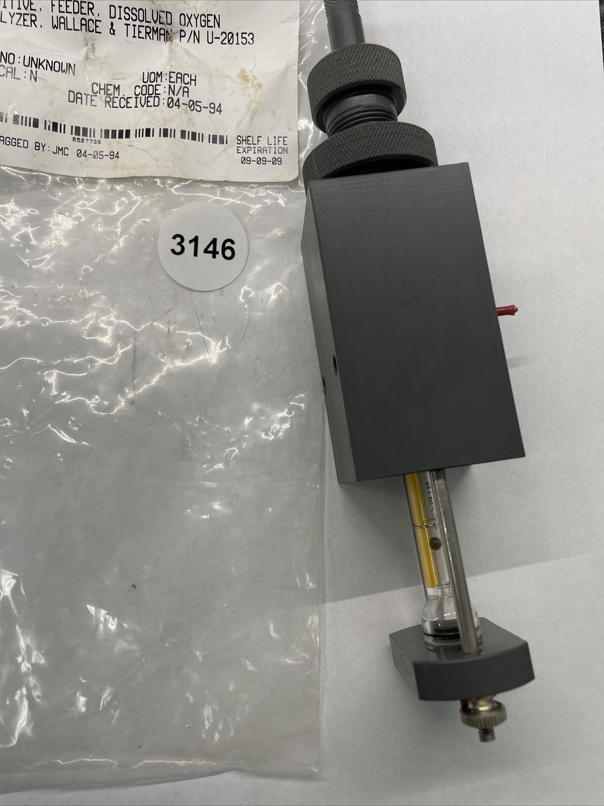 wallace tierman Dissolved Oxygen Analizer 6527738 u-20153