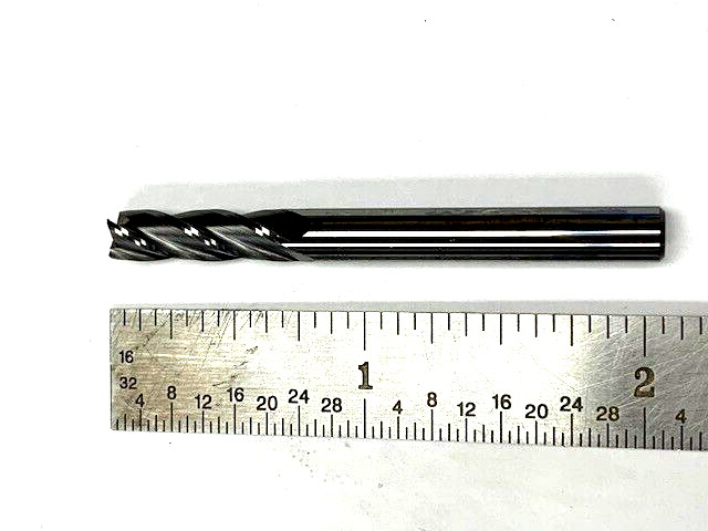 5.0 MM CARBIDE END MILL METRIC 4 FL SINGLE END CENTER CUTTING OSG 404-1968 USA